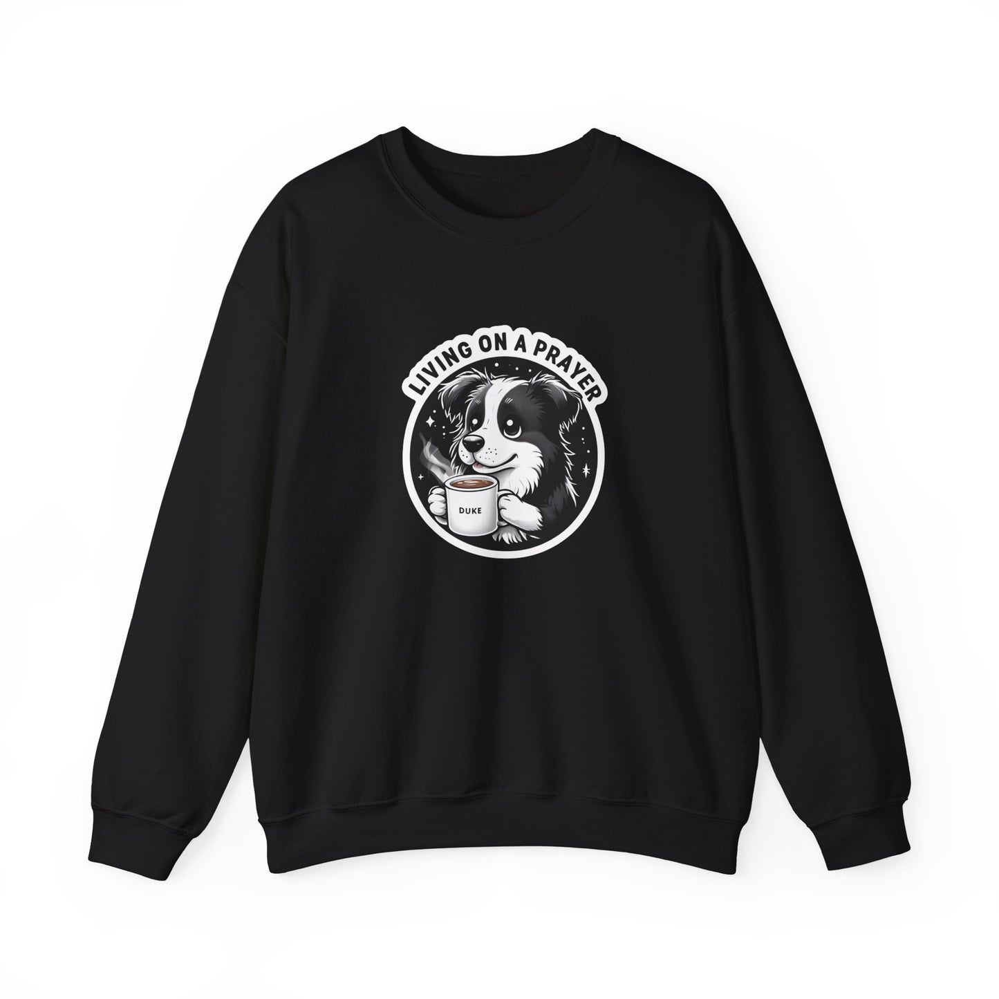 Music Inspired Unique Design Border Collie Sweatshirt