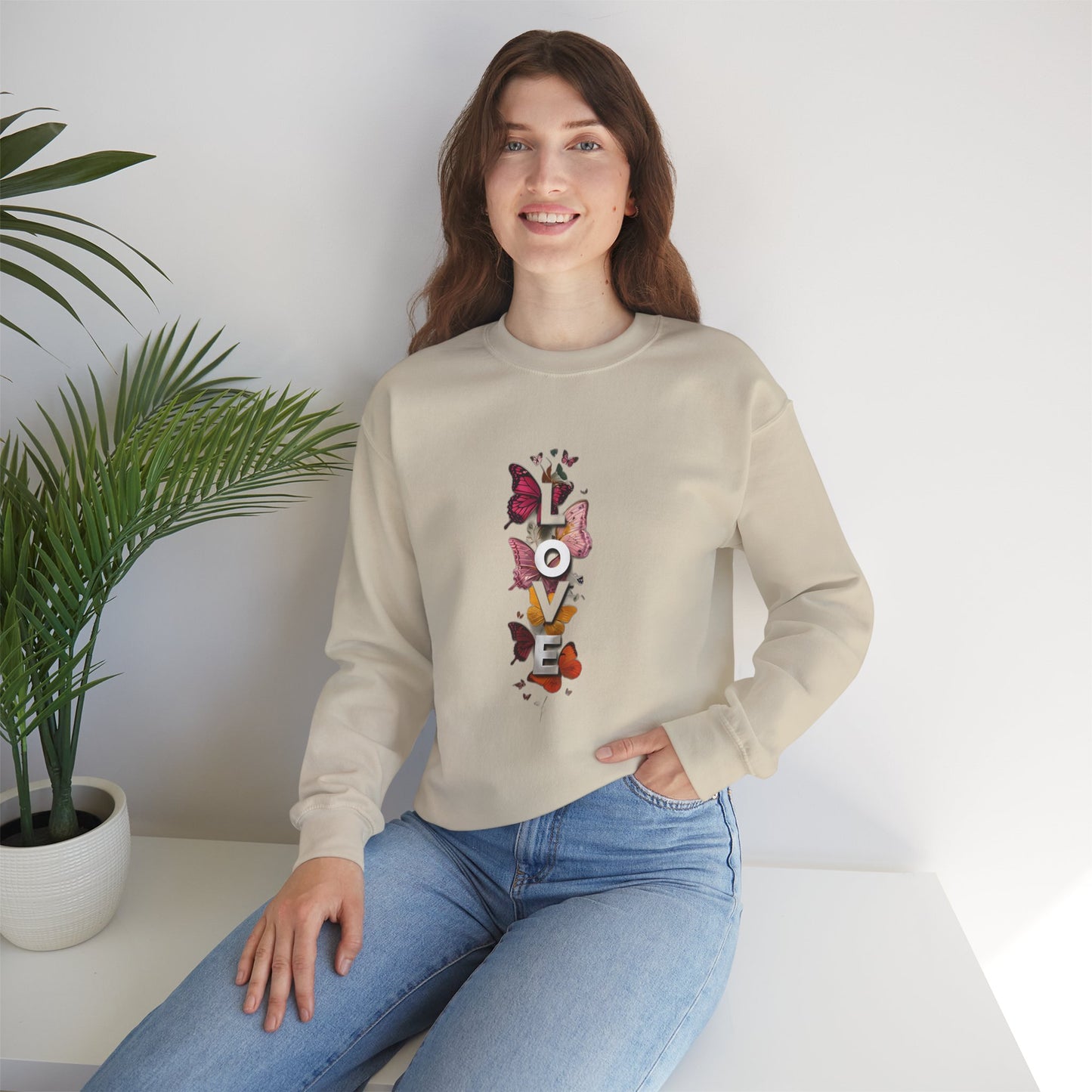 Valentine's Day Love Heart Sweatshirt