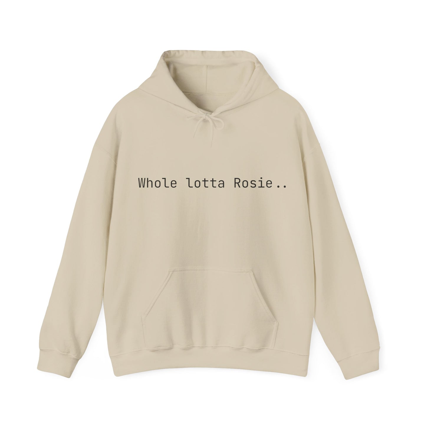 AC/DC Inspired Whole Lotta Rosie Bulldog Unisex Heavy Blend™ Hooded Sweatshirt