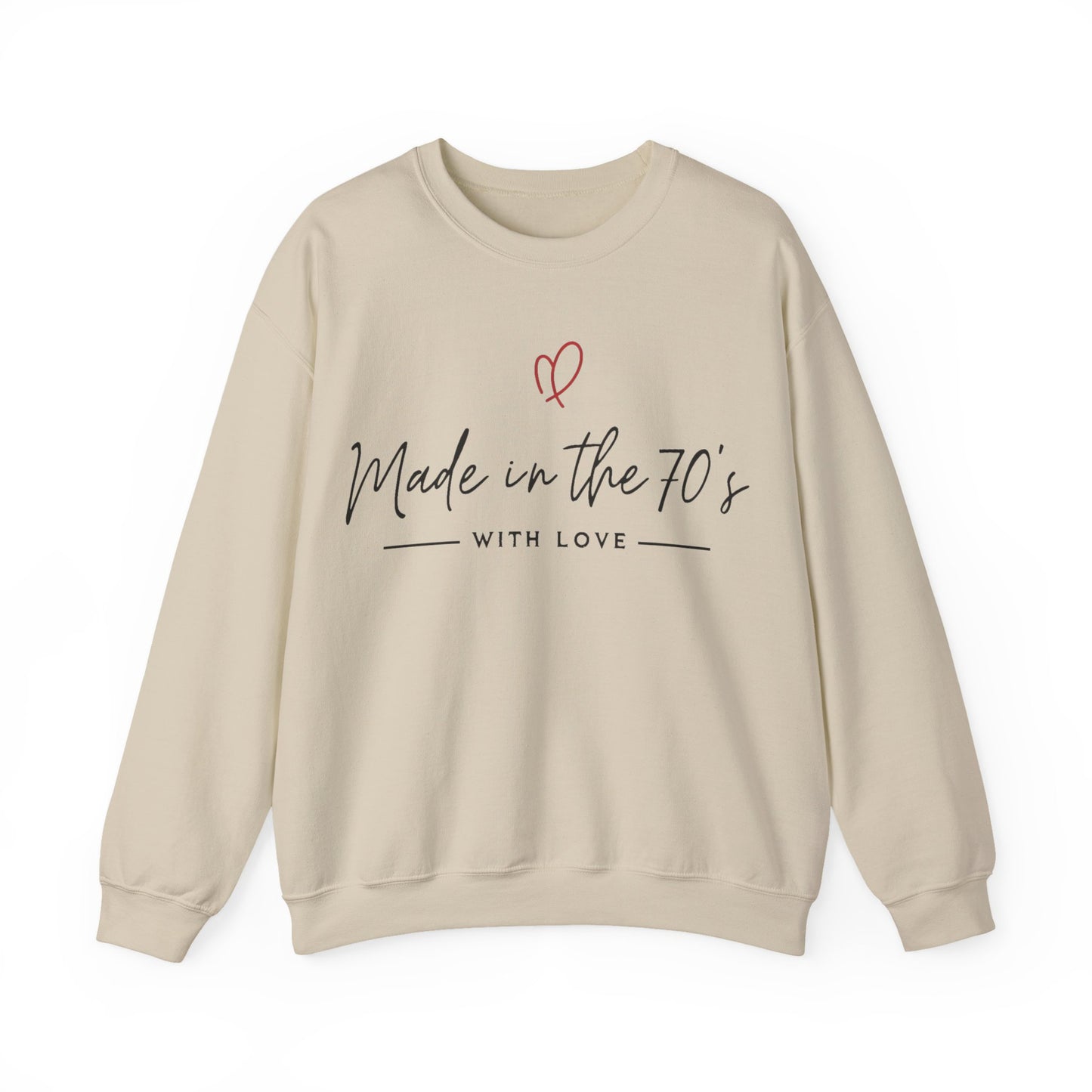 Made in the 70's Unisex Heavy Blend™ Crewneck Sweatshirt - Made in the 70's with love..