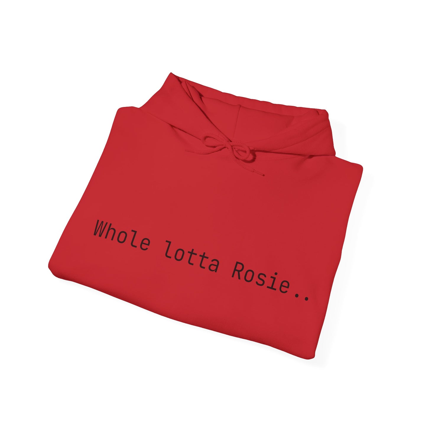 AC/DC Inspired Whole Lotta Rosie Bulldog Unisex Heavy Blend™ Hooded Sweatshirt