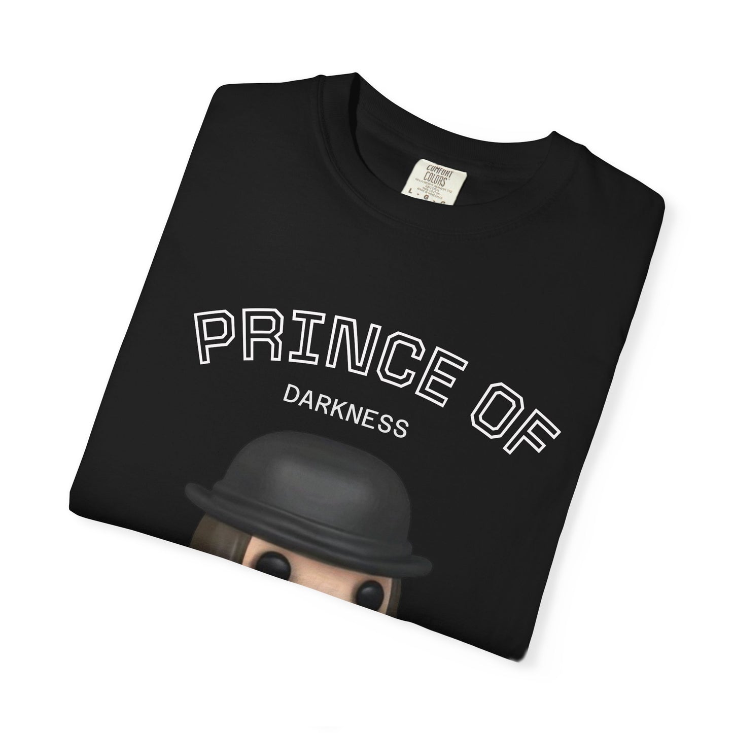 Prince of Darkness Graphic Tee, Unisex T-shirt, Halloween Costume Shirt, Gothic Fashion, Trendy Gift for Men and Women