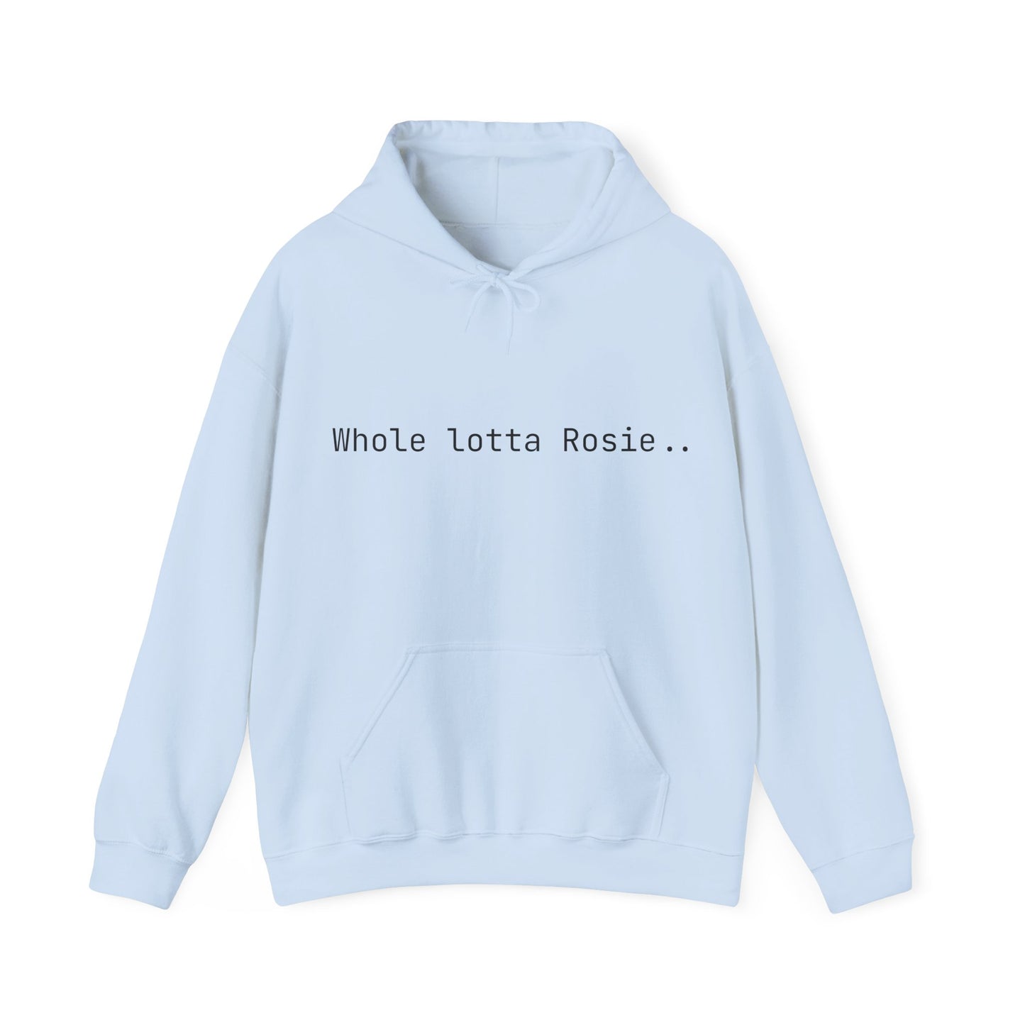 AC/DC Inspired Whole Lotta Rosie Bulldog Unisex Heavy Blend™ Hooded Sweatshirt