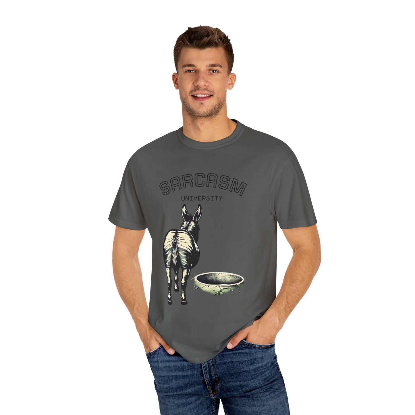 Sarcasm University ass hole design, Special Gift, Casual Wear, Funny, Unisex Unique Gift