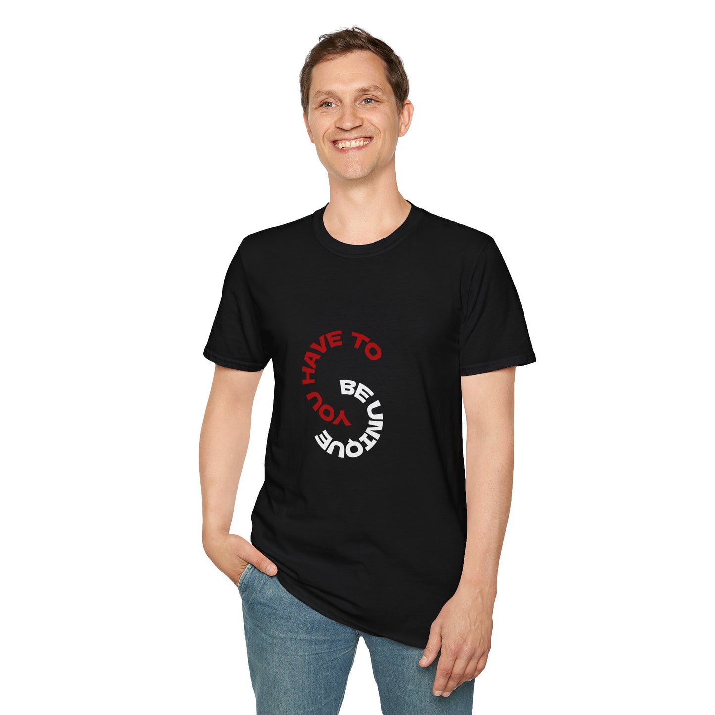 Inspirational Unisex Softstyle T-Shirt, Unique Graphic Shirt, Casual Wear, Vintage Style