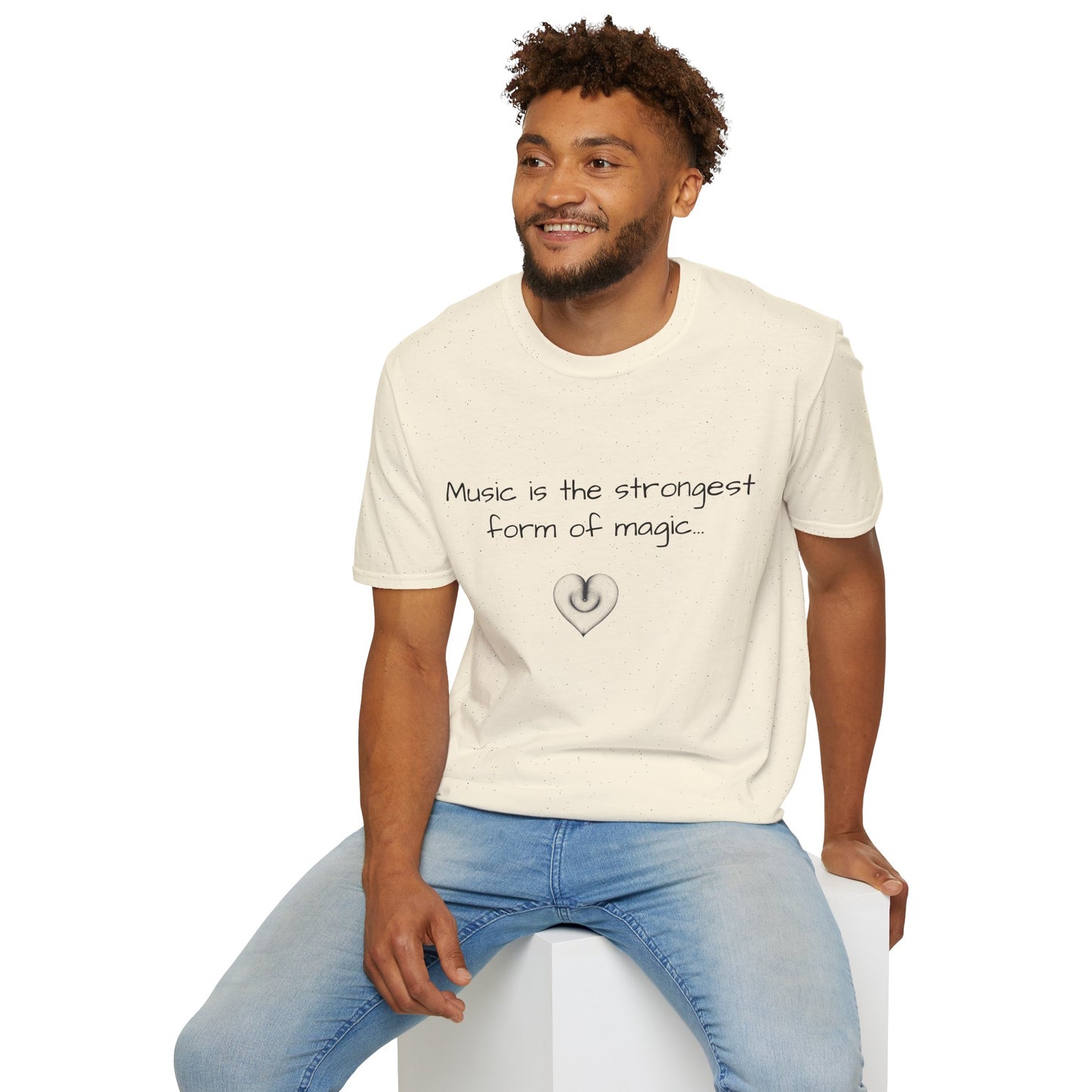 Unisex Softstyle Tee, Unique Graphic Tee, Inspirational Quote