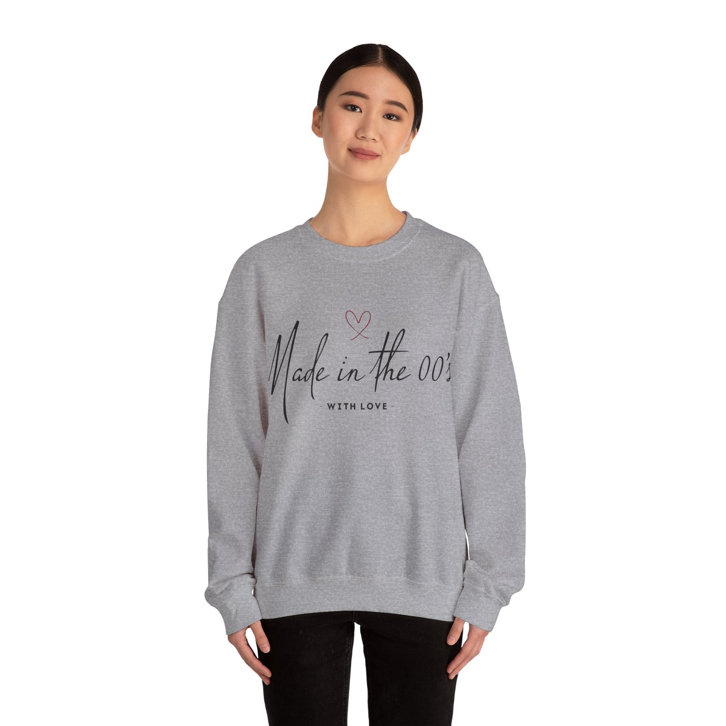 Made in the 00's Unisex Heavy Blend™ Crewneck Sweatshirt - Made in the 00's with love..