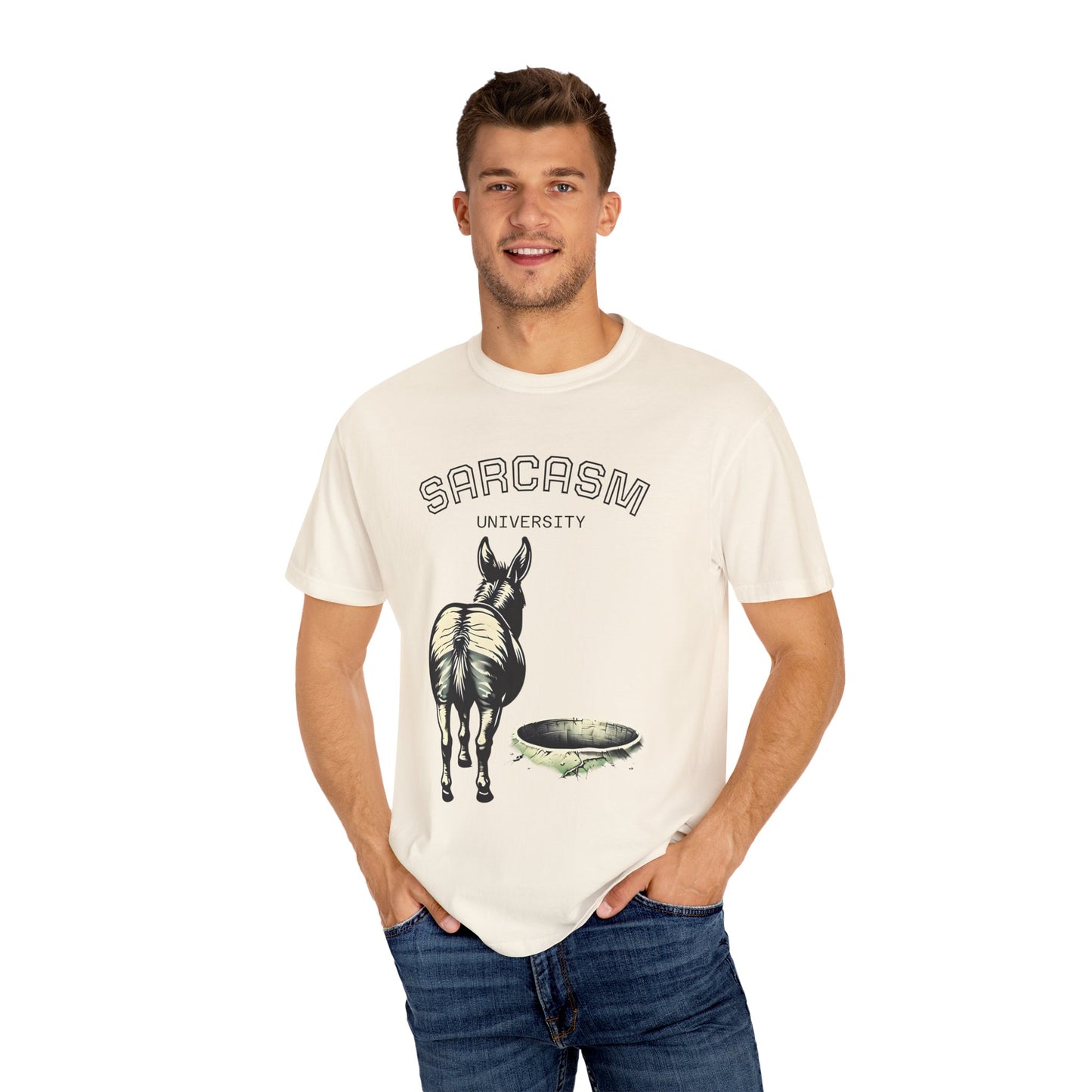 Sarcasm University ass hole design, Special Gift, Casual Wear, Funny, Unisex Unique Gift