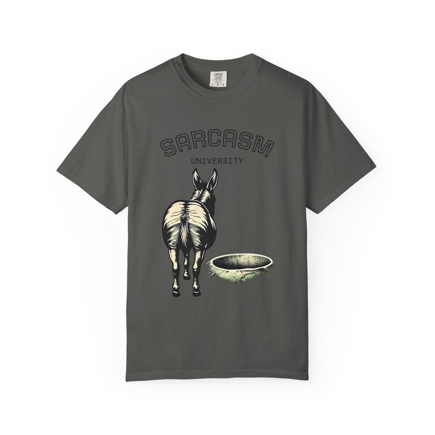 Sarcasm University ass hole design, Special Gift, Casual Wear, Funny, Unisex Unique Gift