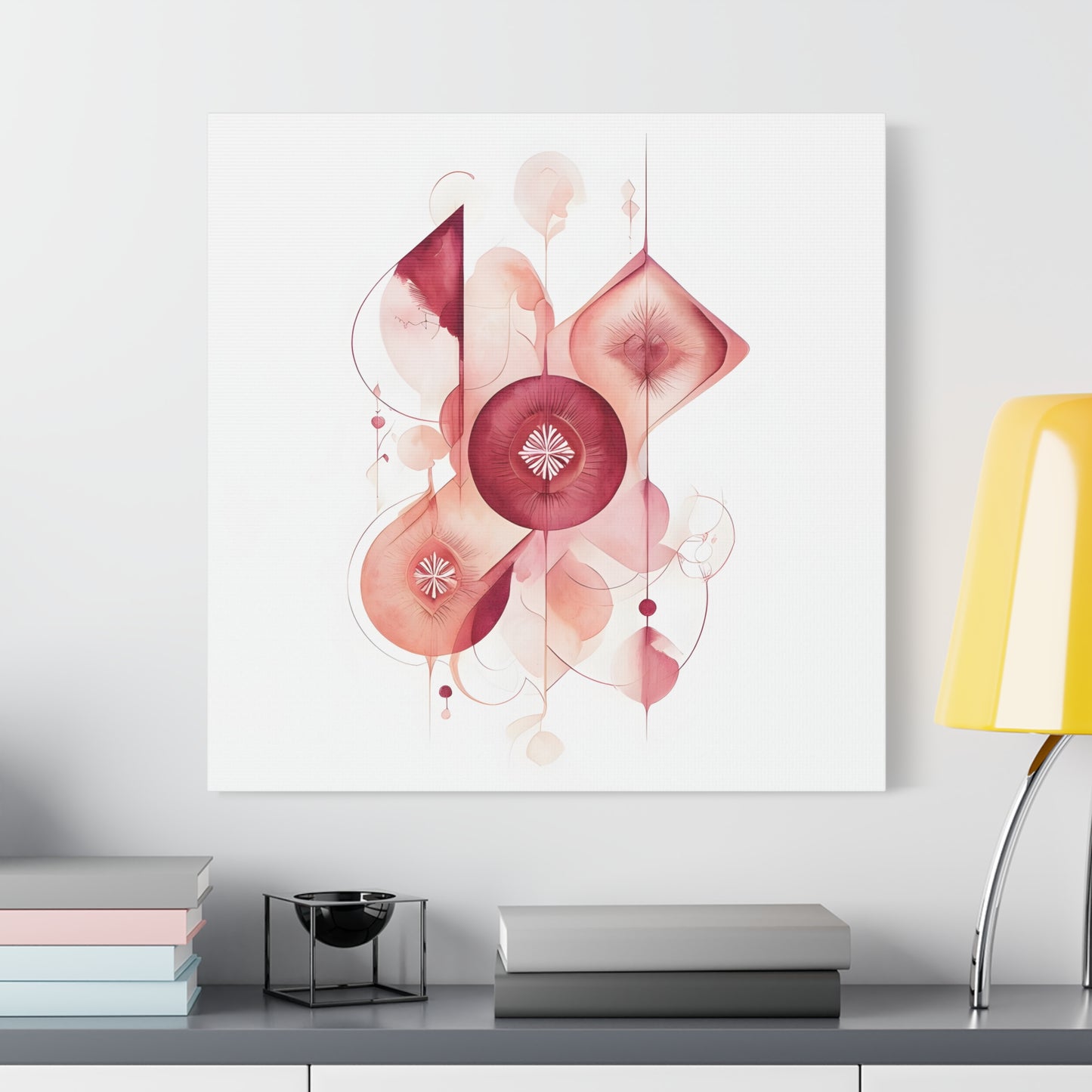 Modern Art Print - Elegant Abstract Floral Decor, Minimalist Wall Art, Bohemian Home Accent, Gift for Art Lovers