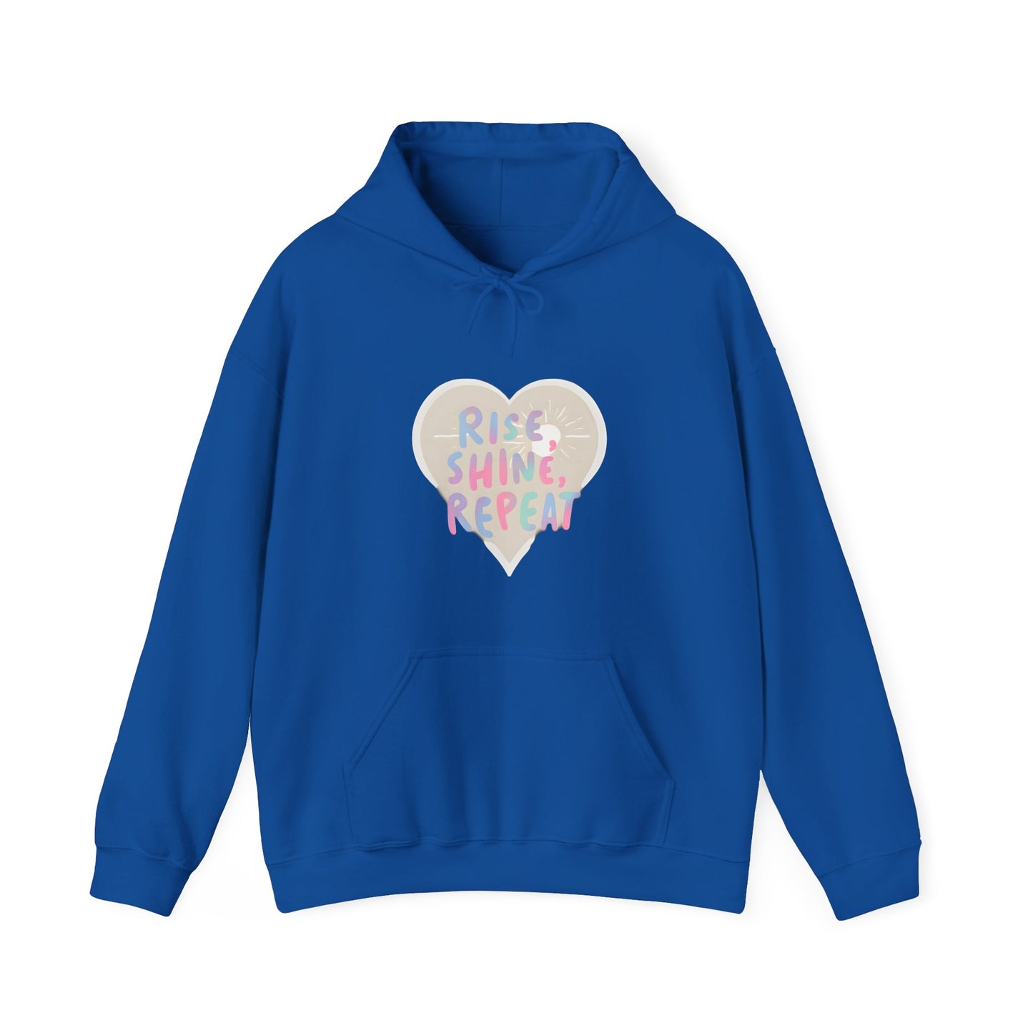 Rise, Shine, Repeat Unisex Heavy Blend™ Hooded Sweatshirt
