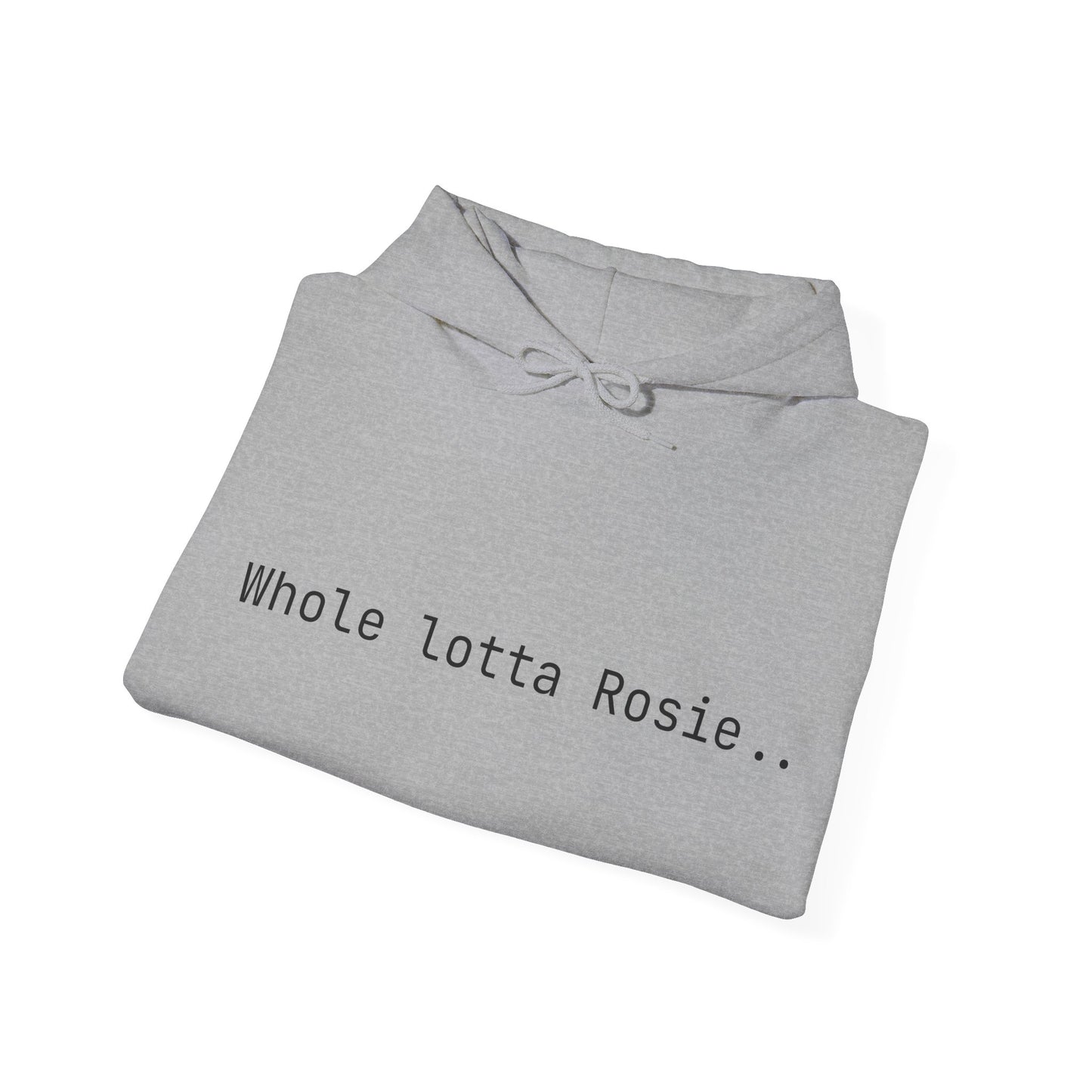 AC/DC Inspired Whole Lotta Rosie Bulldog Unisex Heavy Blend™ Hooded Sweatshirt