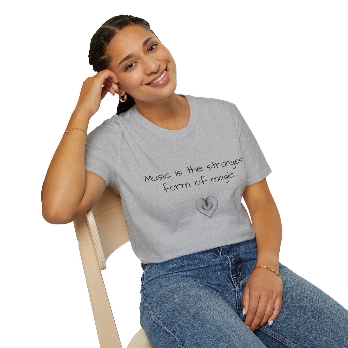 Unisex Softstyle Tee, Unique Graphic Tee, Inspirational Quote