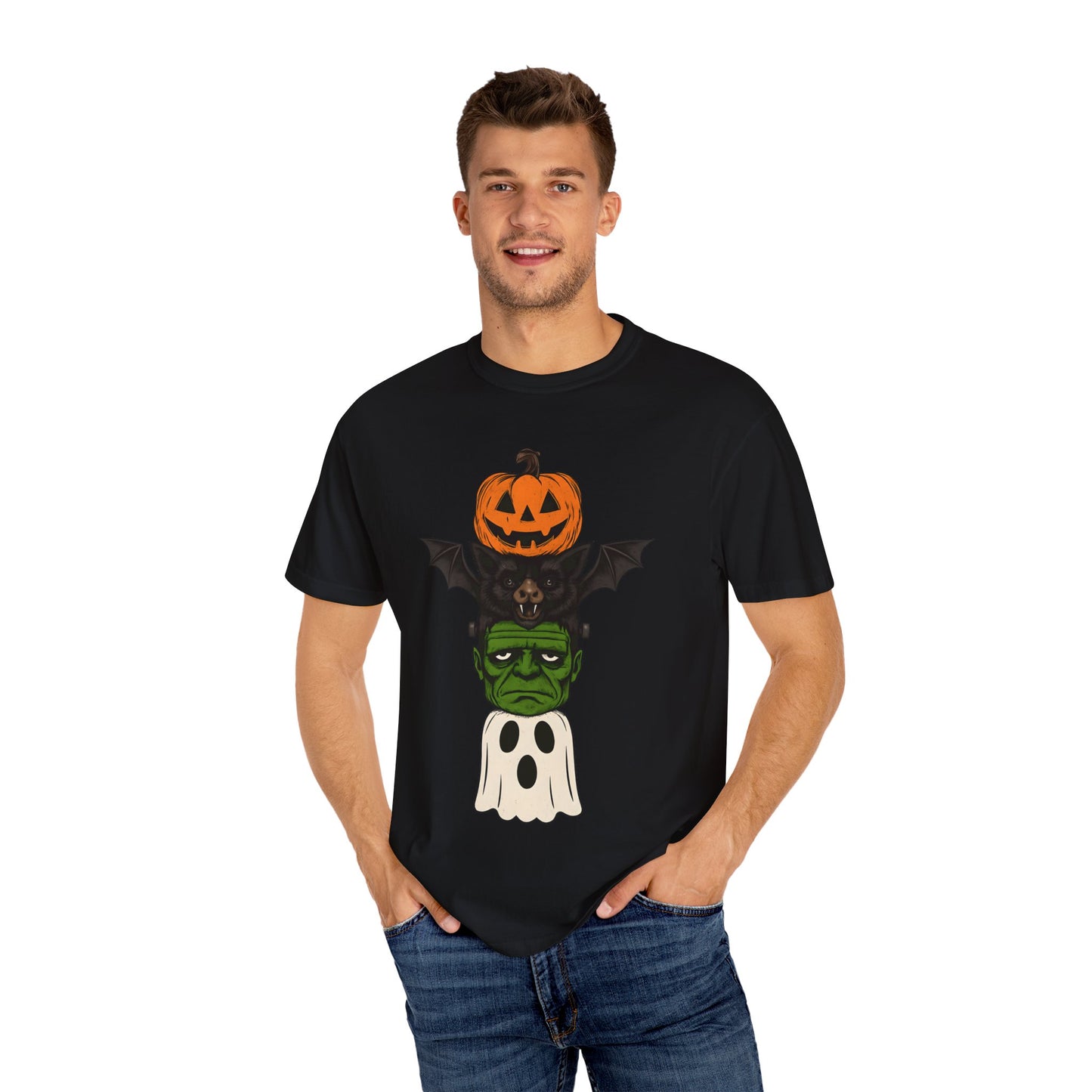 Halloween Graphic T-Shirt, Spooky Unisex Tee, Costume Party Shirt, Fall Apparel, Gift for Halloween Lovers