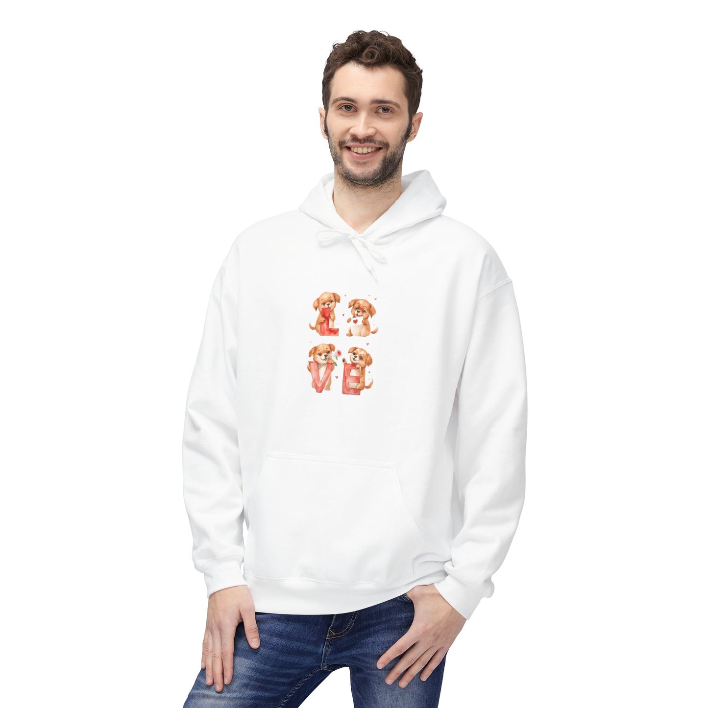 Cute Dog Unisex Heavy Blend Hoodie