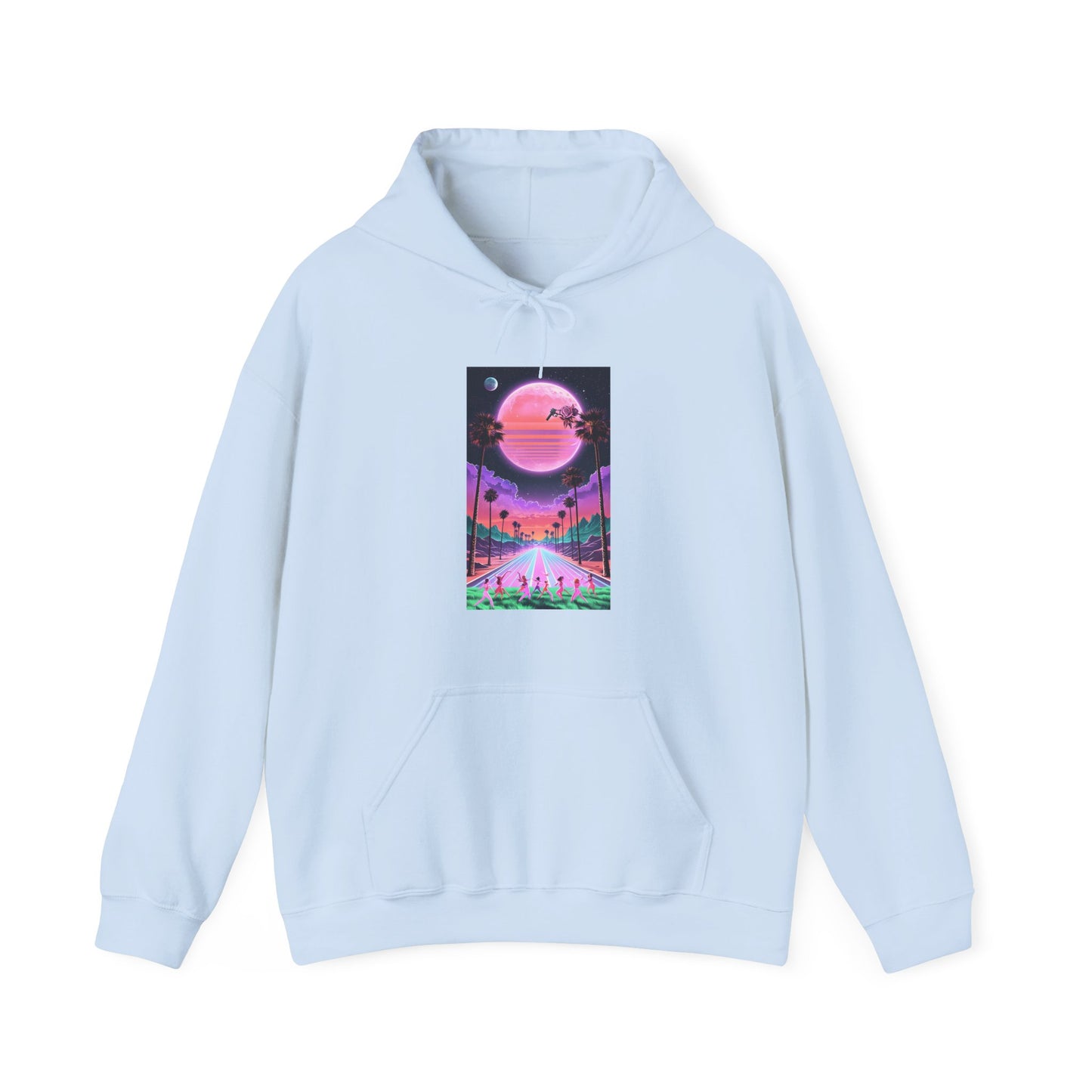 Guns & Roses Inspired Paradise City Unisex Heavy Blend Sweatshirt Hoodie, Music Fan Gift, Rock Band Apparel, Retro Vintage Jumper