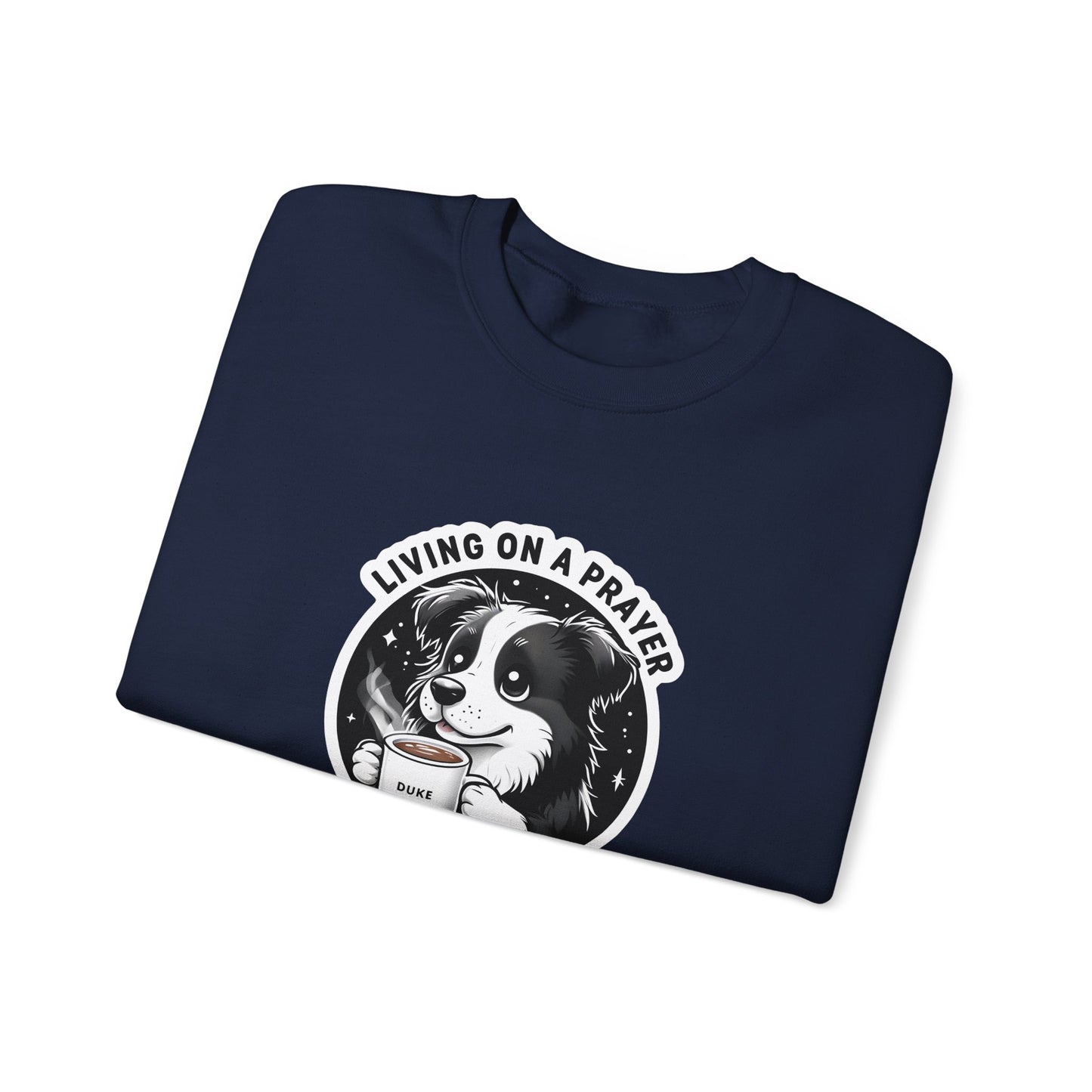 Music Inspired Unique Design Border Collie Sweatshirt