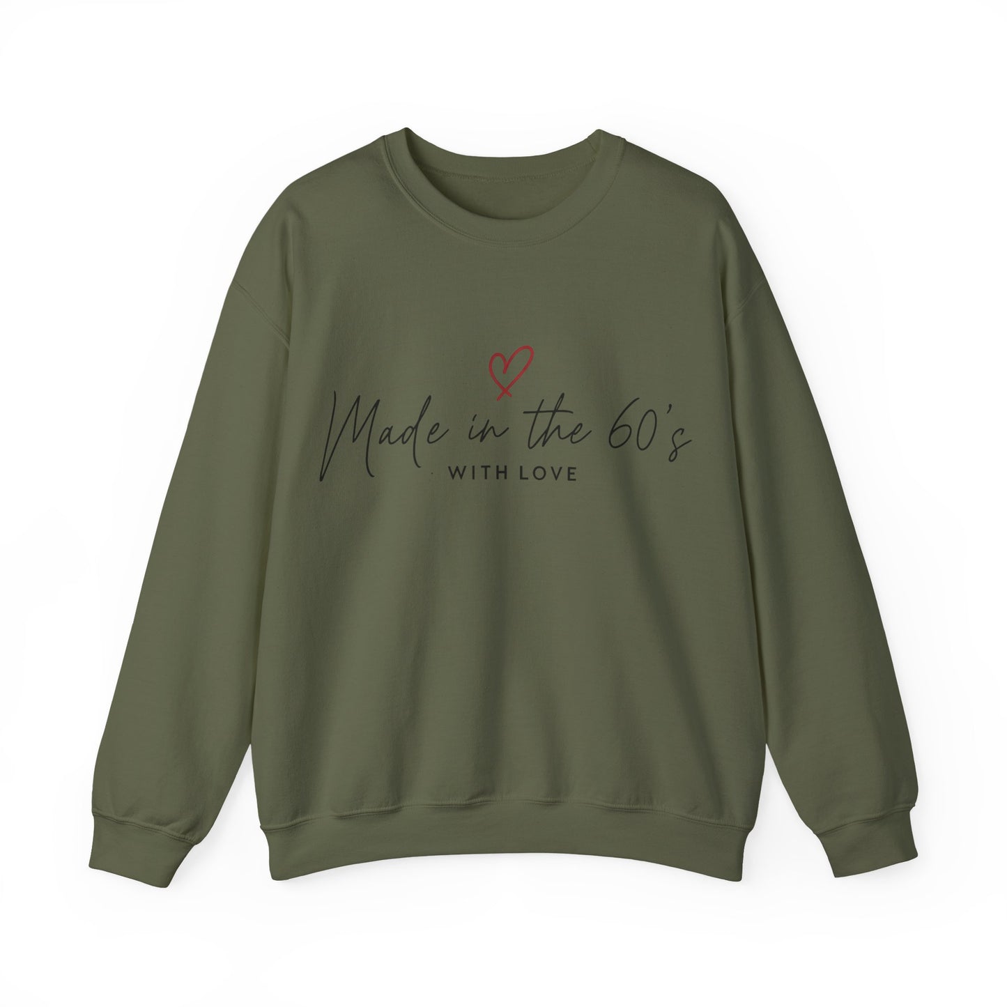 Made in the 60's Unisex Heavy Blend™ Crewneck Sweatshirt - Made in the 60's with love..
