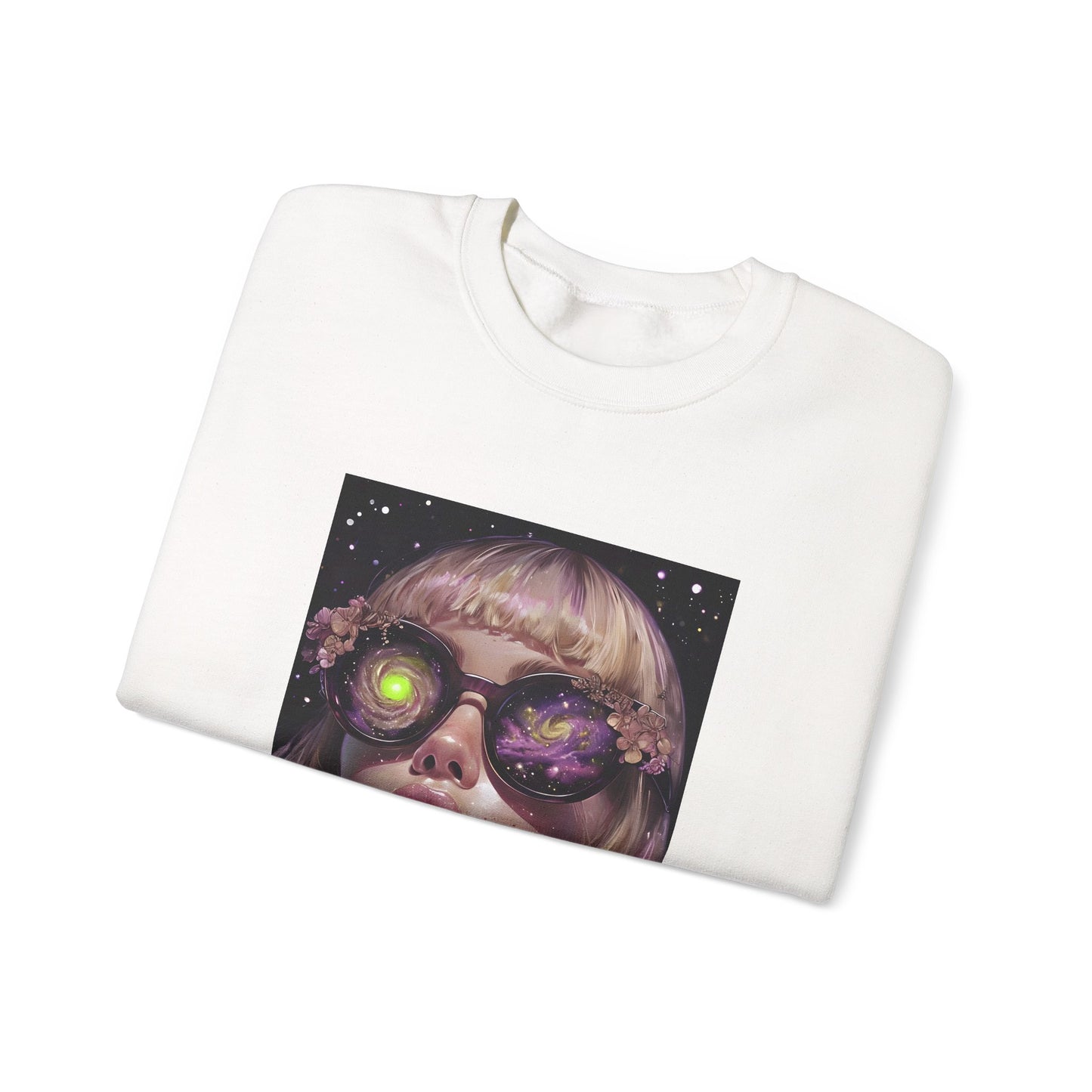 Flowers Cyrus Inspired Unisex Heavy Blend™ White Only, I can buy myself flowers, Comfortable Fit & Durable Ribbed Collar