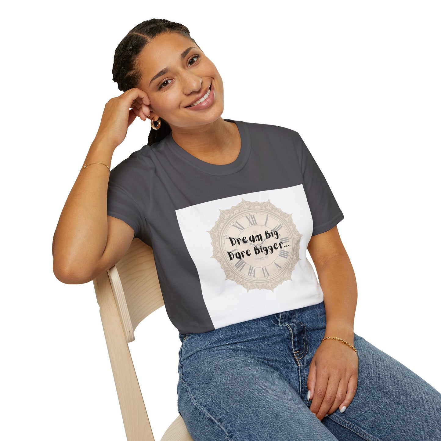 Unisex T-Shirt Inspirational Tee for Motivation, Dream Big, Gift for Dreamers, Casual Wear