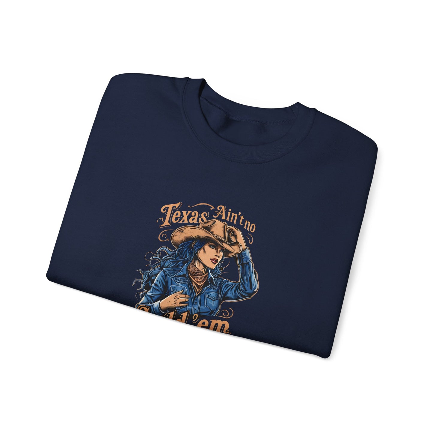 Texas Hold em Sweatshirt - Unisex Heavy Blend Crewneck