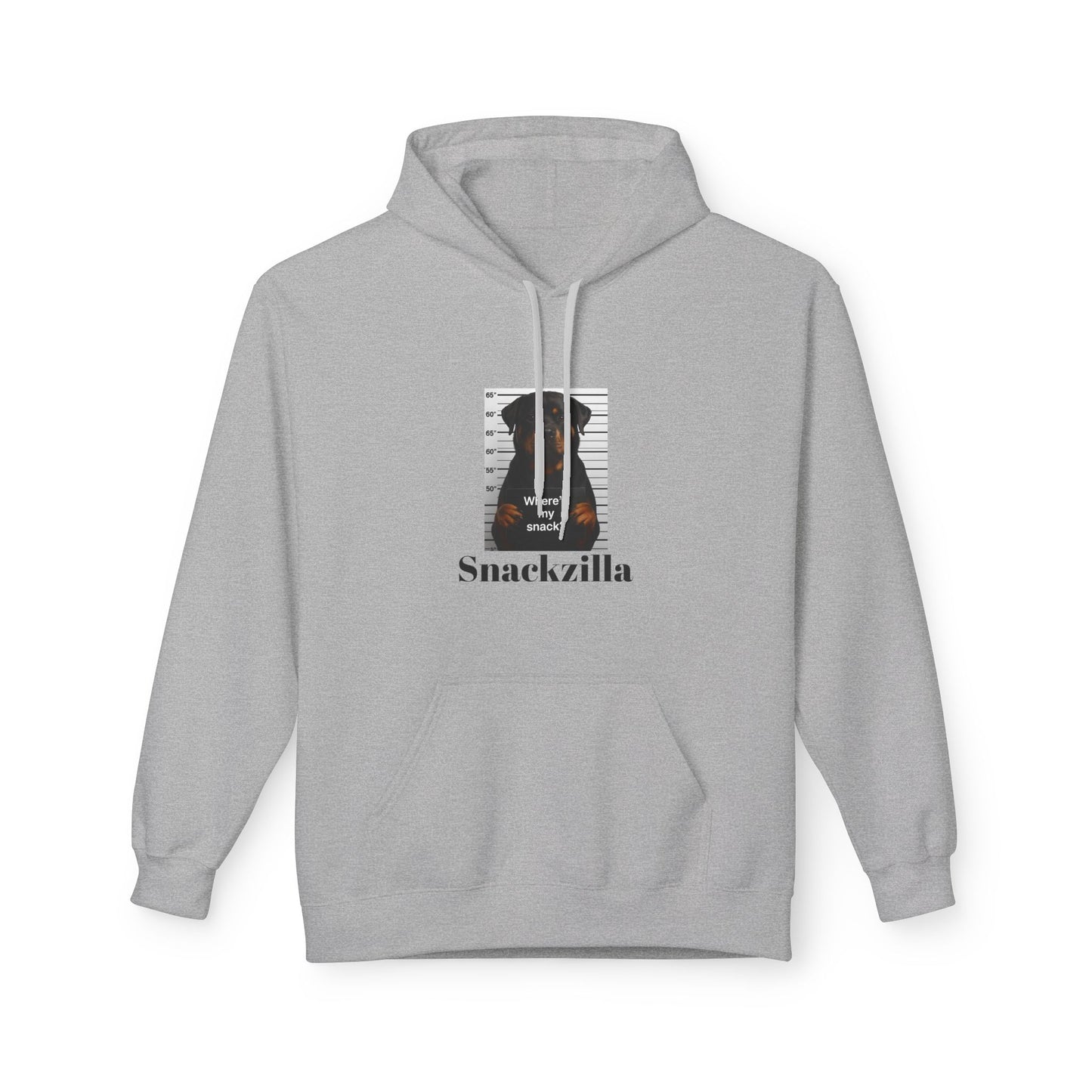 Rottweiler 'Snackzilla' Snack Dealer Hoodie