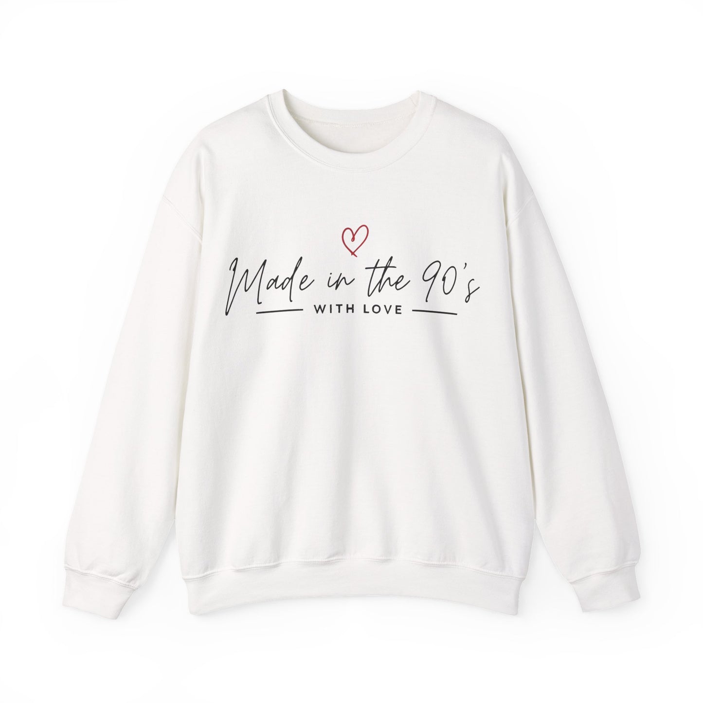 Made in the 90's Unisex Heavy Blend™ Crewneck Sweatshirt - Made in the 90's with love..