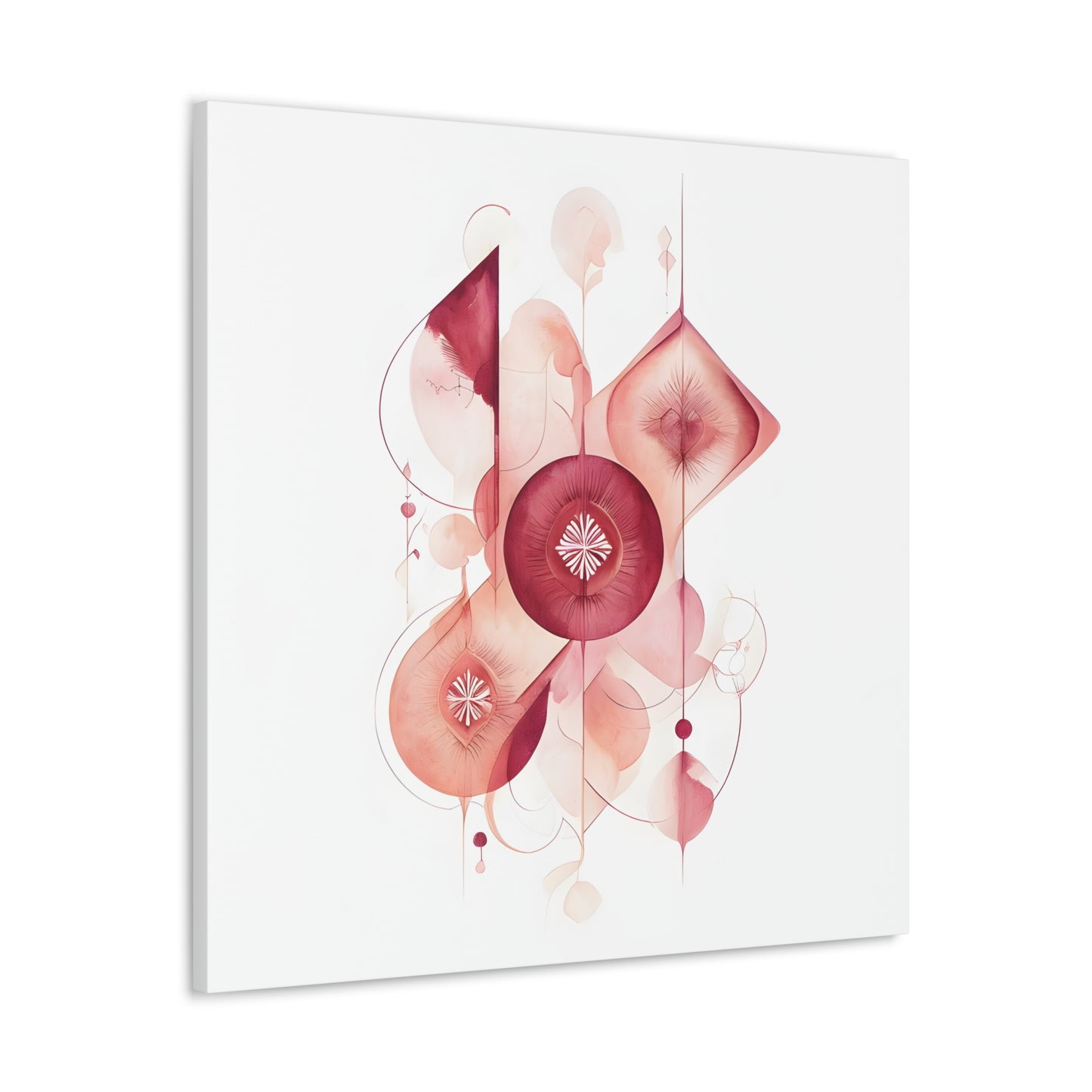Modern Art Print - Elegant Abstract Floral Decor, Minimalist Wall Art, Bohemian Home Accent, Gift for Art Lovers