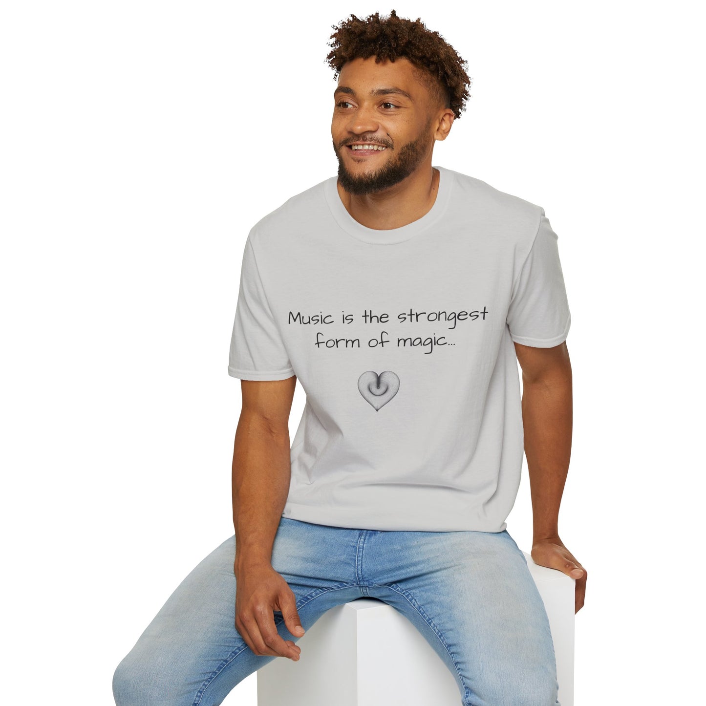 Unisex Softstyle Tee, Unique Graphic Tee, Inspirational Quote