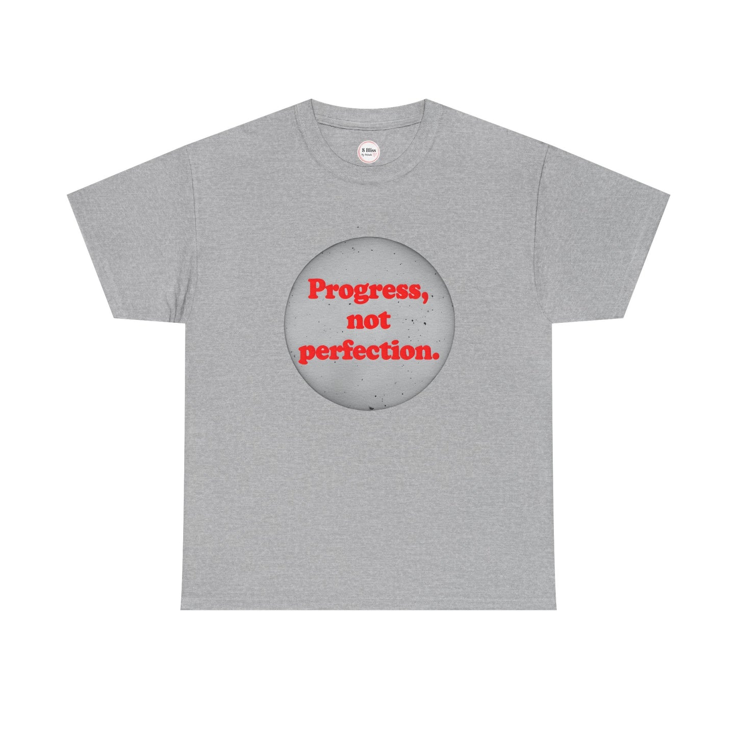 Mental Health, Progress Not Perfection Fun Design Unisex Gift Tee, Unisex T-Shirt, Graphic Shirt, Inspirational Quote Top, Casual Clothing