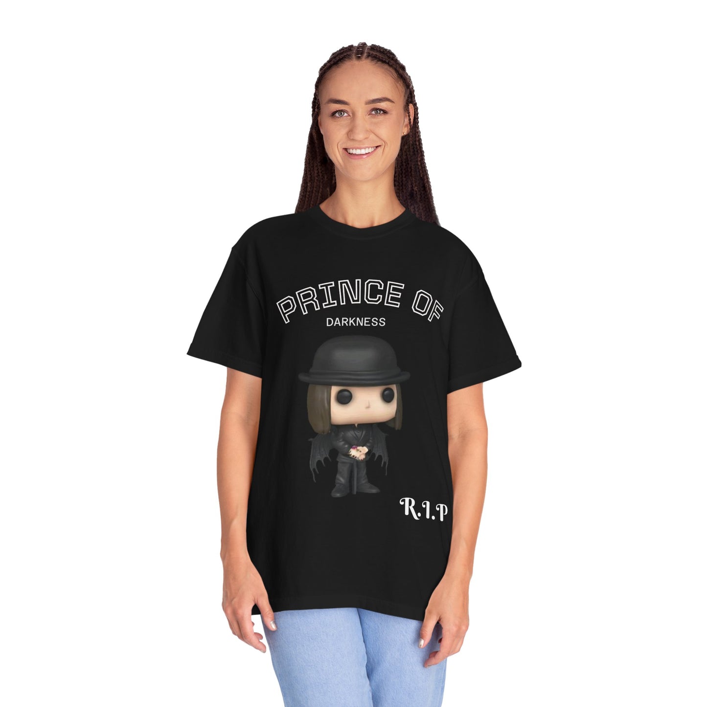 Prince of Darkness Graphic Tee, Unisex T-shirt, Halloween Costume Shirt, Gothic Fashion, Trendy Gift for Men and Women