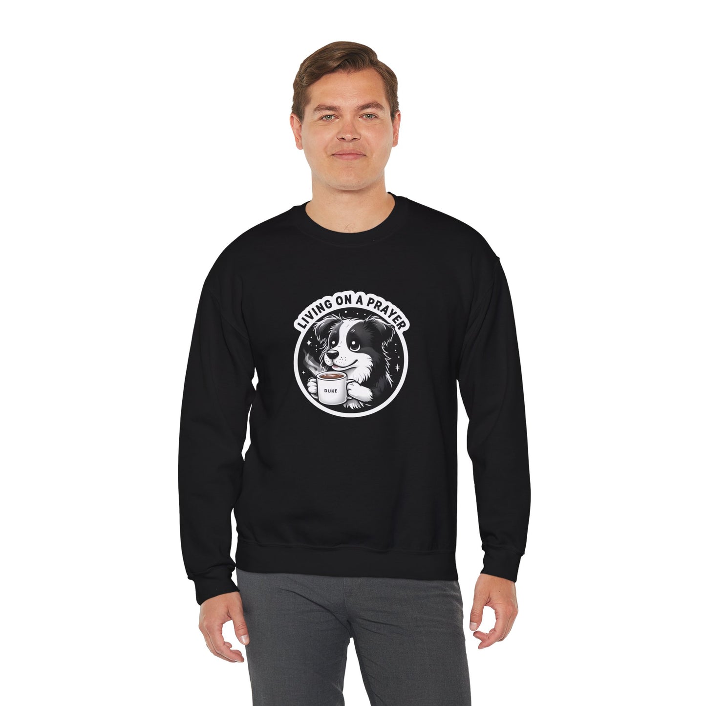 Music Inspired Unique Design Border Collie Sweatshirt
