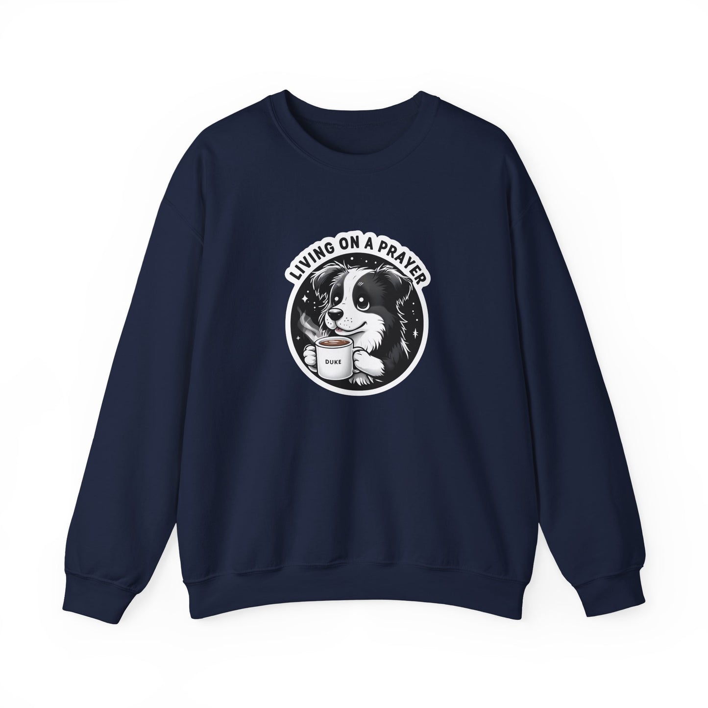 Music Inspired Unique Design Border Collie Sweatshirt