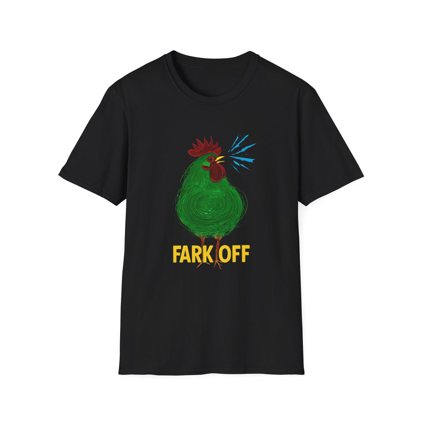 Funny Chicken Graphic T-Shirt, Humor Tee, Farm-Inspired Apparel, Gift for Chicken Lovers, Meme Shirt, Casual Wear