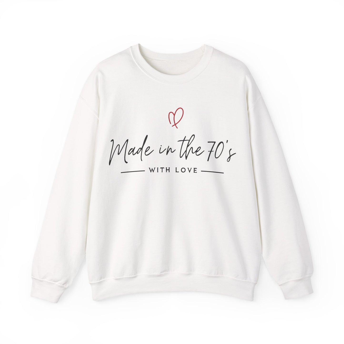 Made in the 70's Unisex Heavy Blend™ Crewneck Sweatshirt - Made in the 70's with love..