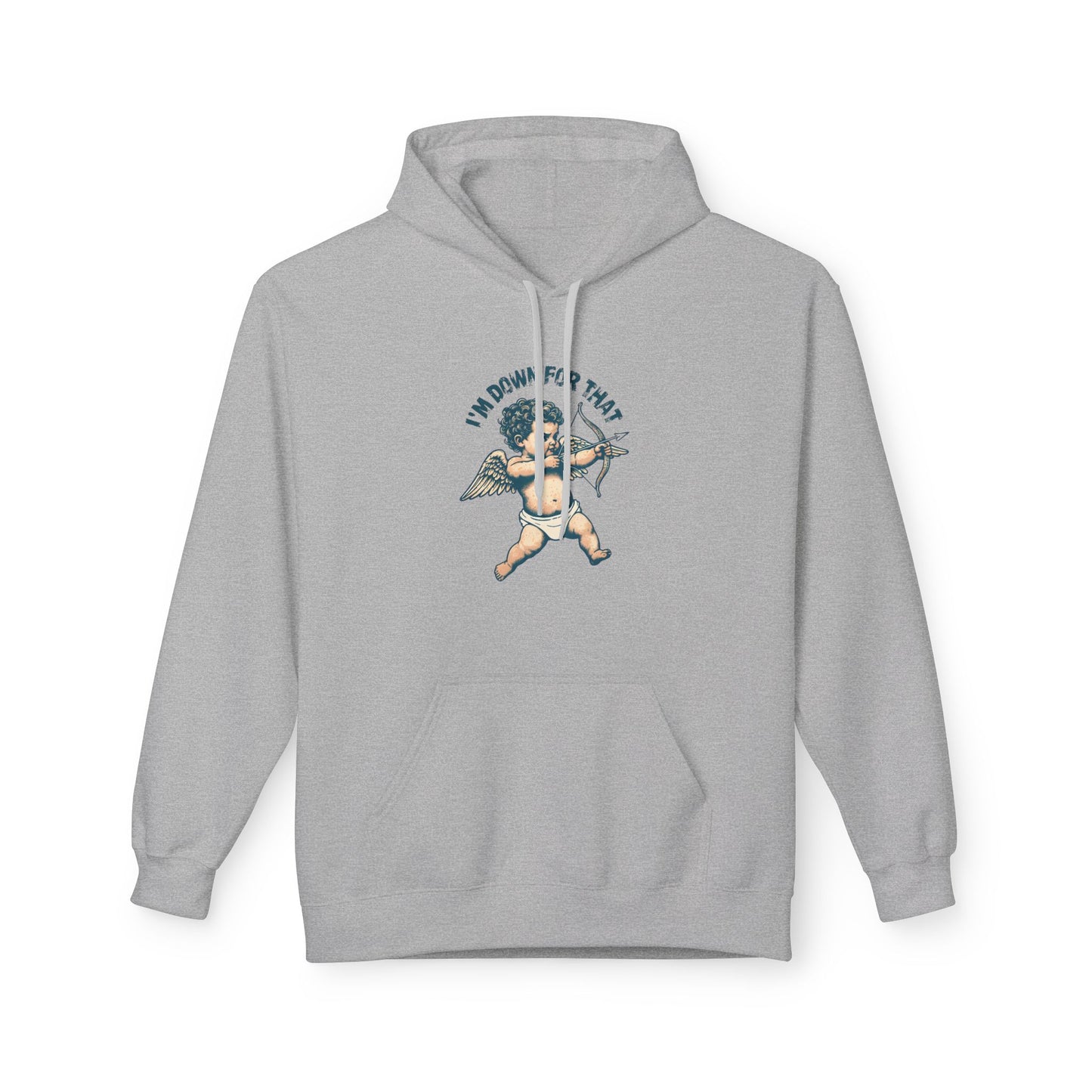 Unisex Hoodie, Valentines Day Cupid Sweatshirt, Cupid Graphic