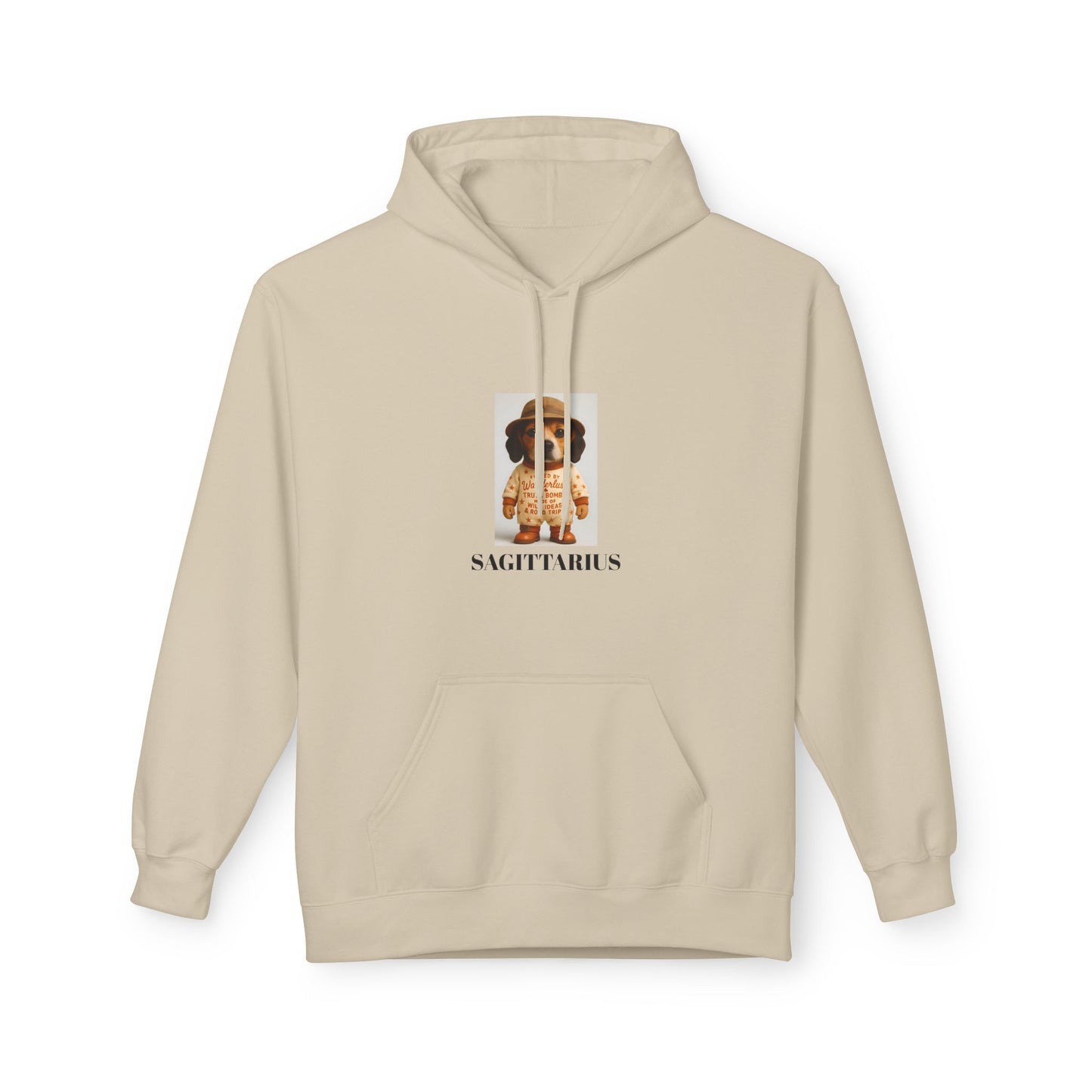 Sagittarius Wanderlust Hoodie, Dog Explorer Sweatshirt