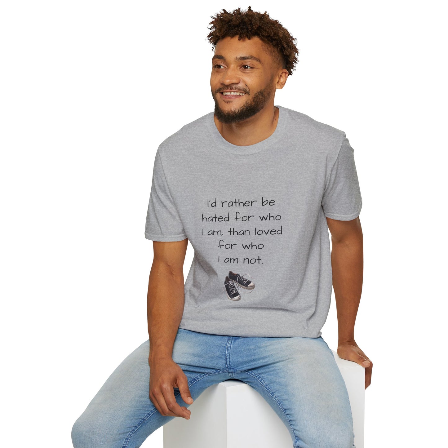Unisex Softstyle T-Shirt, Unique Graphic Tee, Vintage Style Shirt, Casual Wear