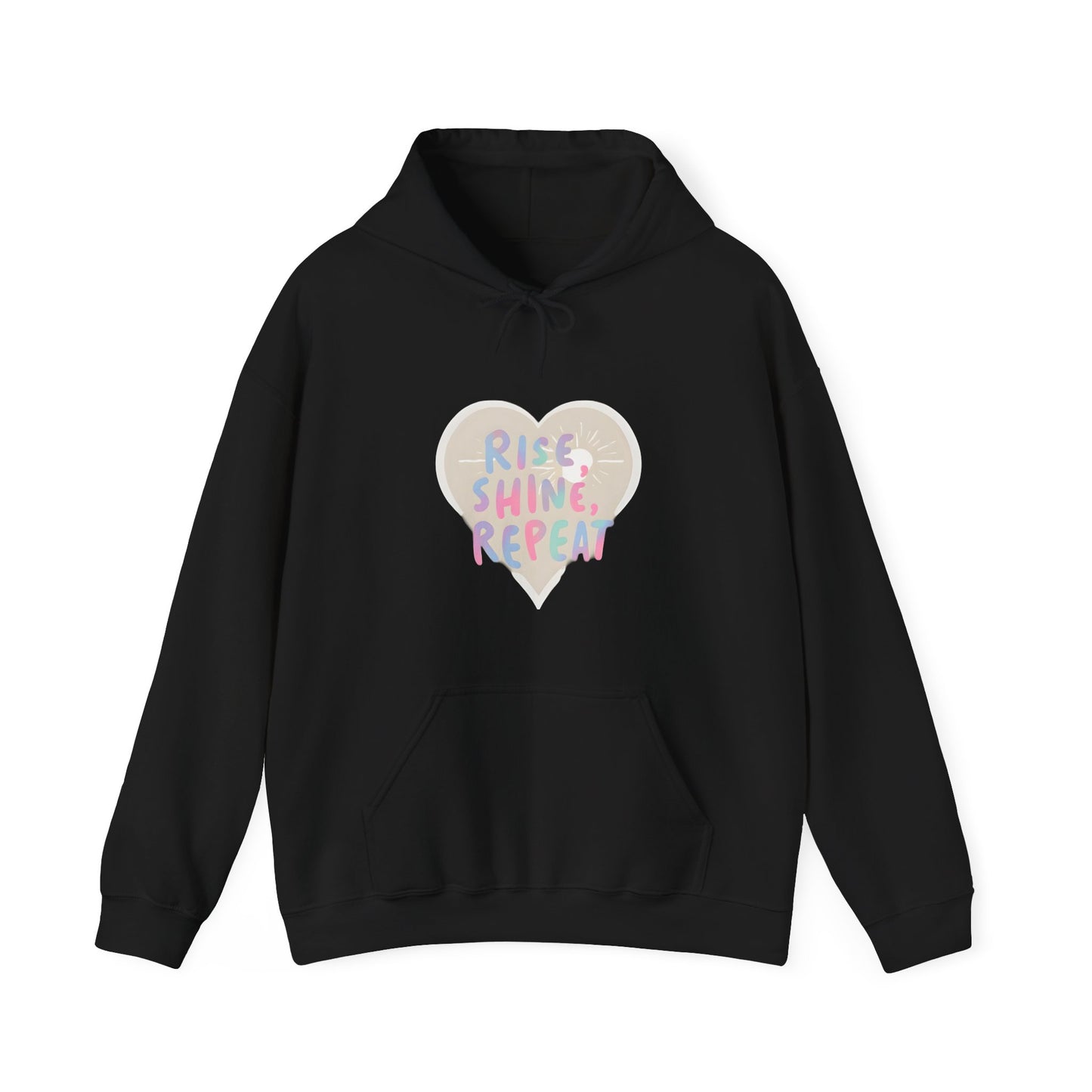 Rise, Shine, Repeat Unisex Heavy Blend™ Hooded Sweatshirt