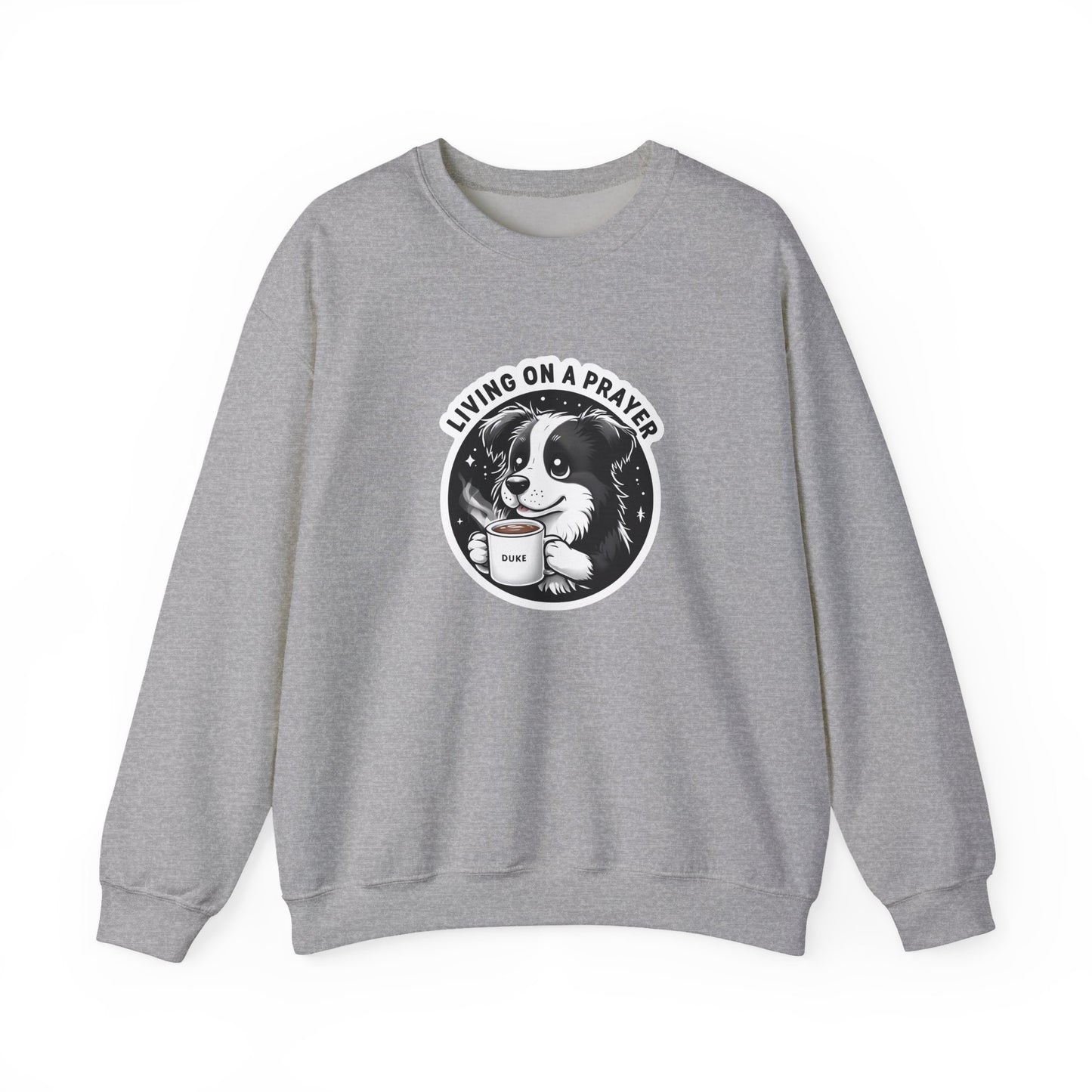 Music Inspired Unique Design Border Collie Sweatshirt