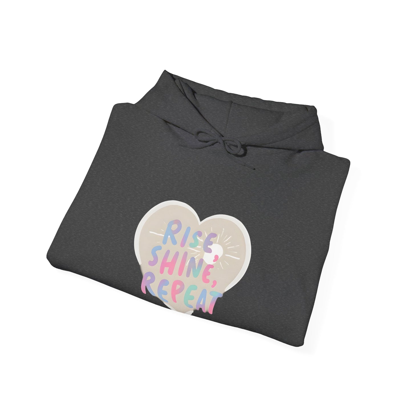 Rise, Shine, Repeat Unisex Heavy Blend™ Hooded Sweatshirt