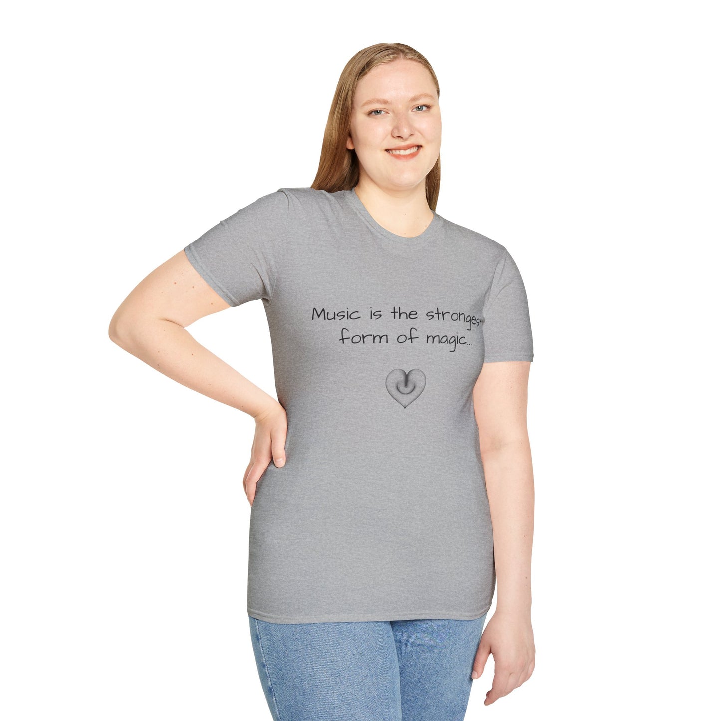 Unisex Softstyle Tee, Unique Graphic Tee, Inspirational Quote