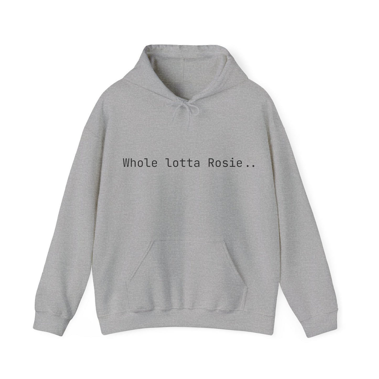 AC/DC Inspired Whole Lotta Rosie Bulldog Unisex Heavy Blend™ Hooded Sweatshirt