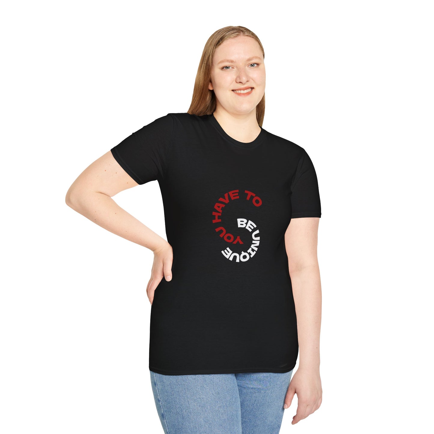 Inspirational Unisex Softstyle T-Shirt, Unique Graphic Shirt, Casual Wear, Vintage Style