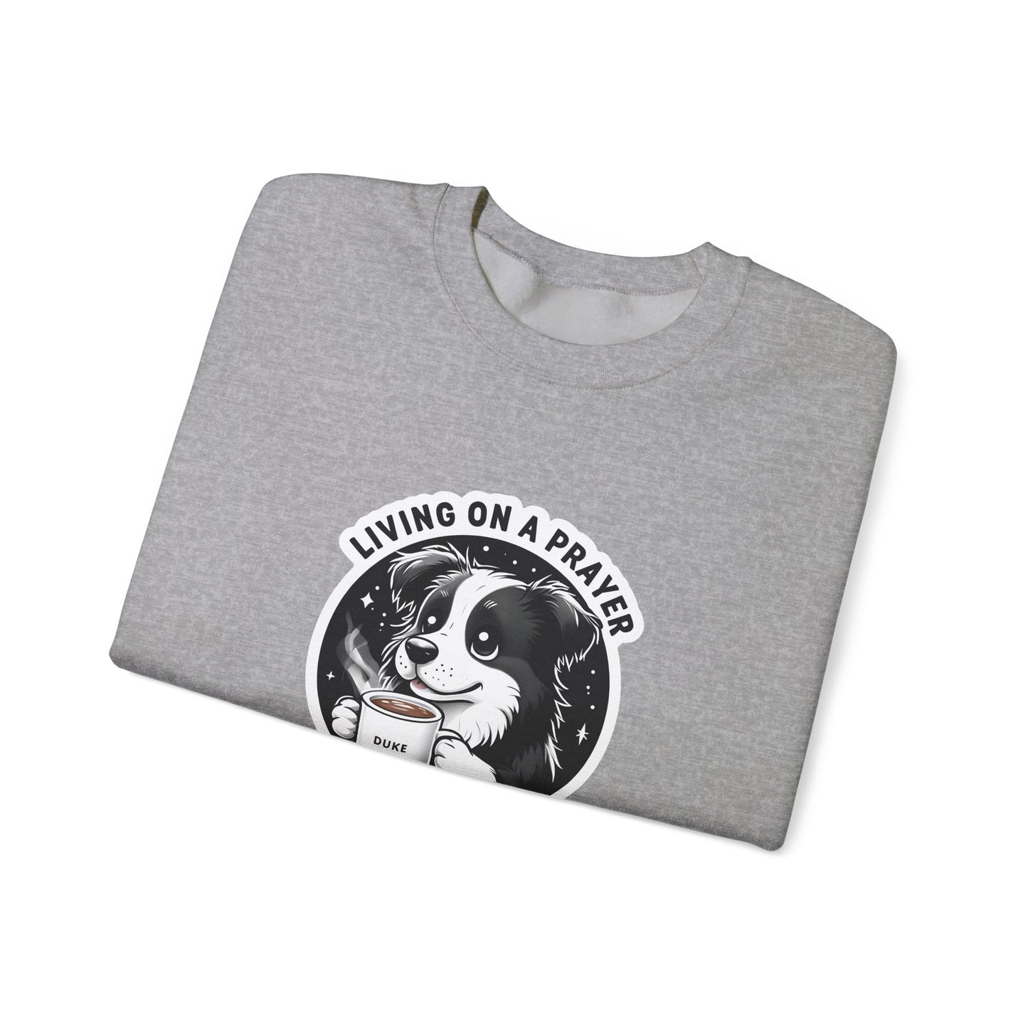 Music Inspired Unique Design Border Collie Sweatshirt