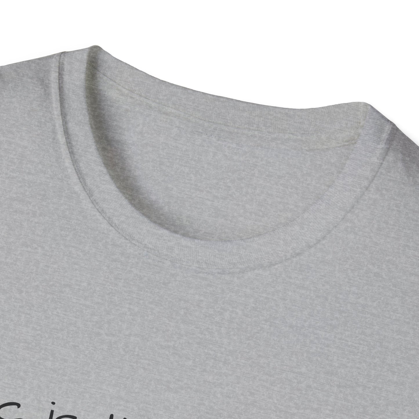 Unisex Softstyle Tee, Unique Graphic Tee, Inspirational Quote