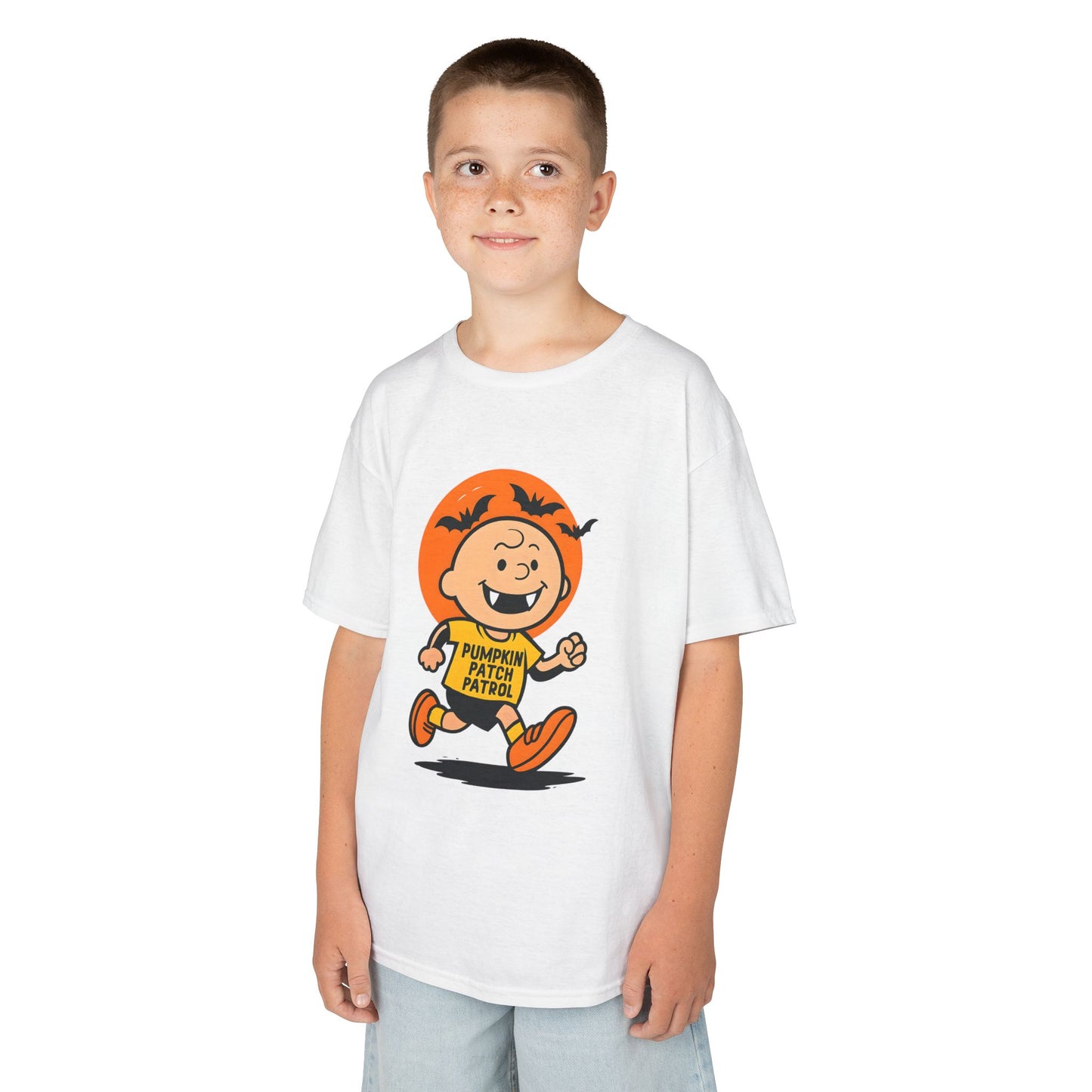 Halloween Charlie Pumpkin Patch Patrol Kids Tee