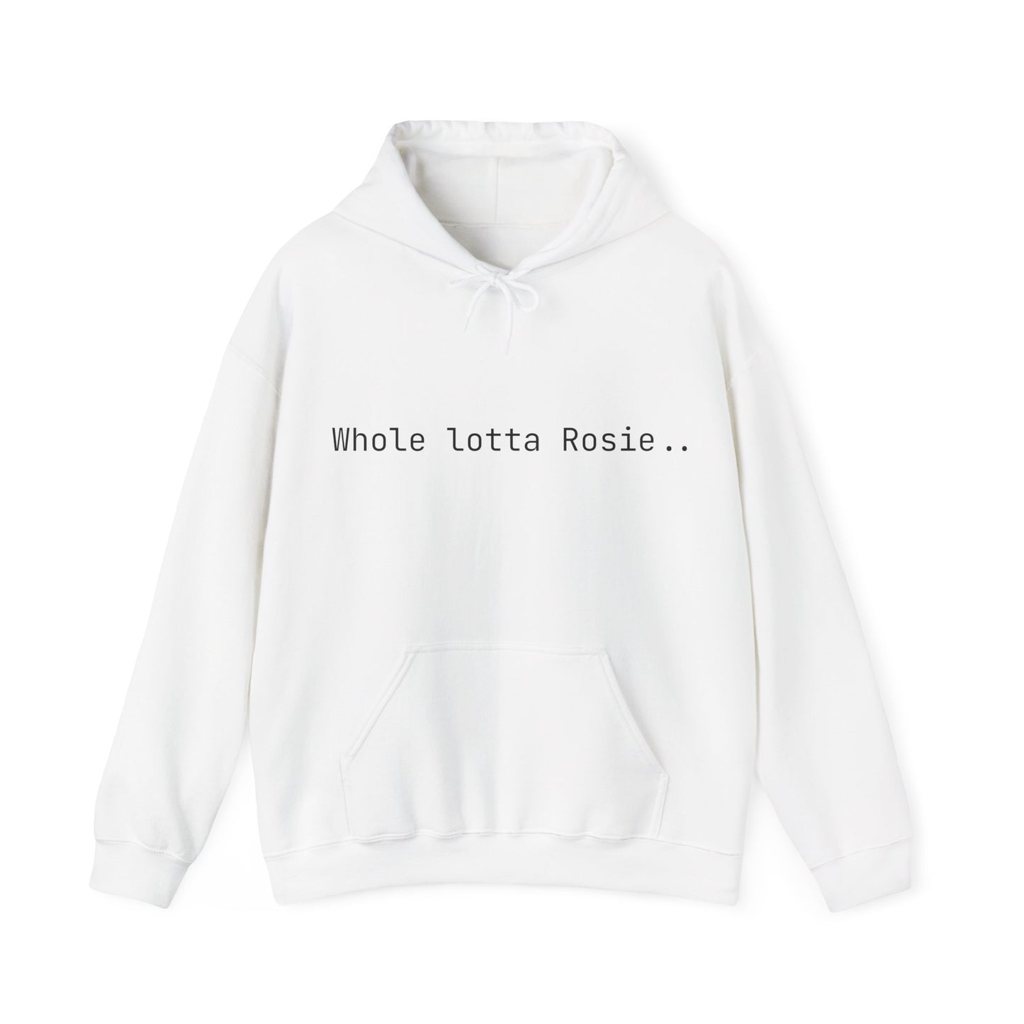 AC/DC Inspired Whole Lotta Rosie Bulldog Unisex Heavy Blend™ Hooded Sweatshirt
