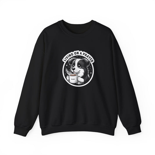 Music Inspired Unique Design Border Collie Sweatshirt