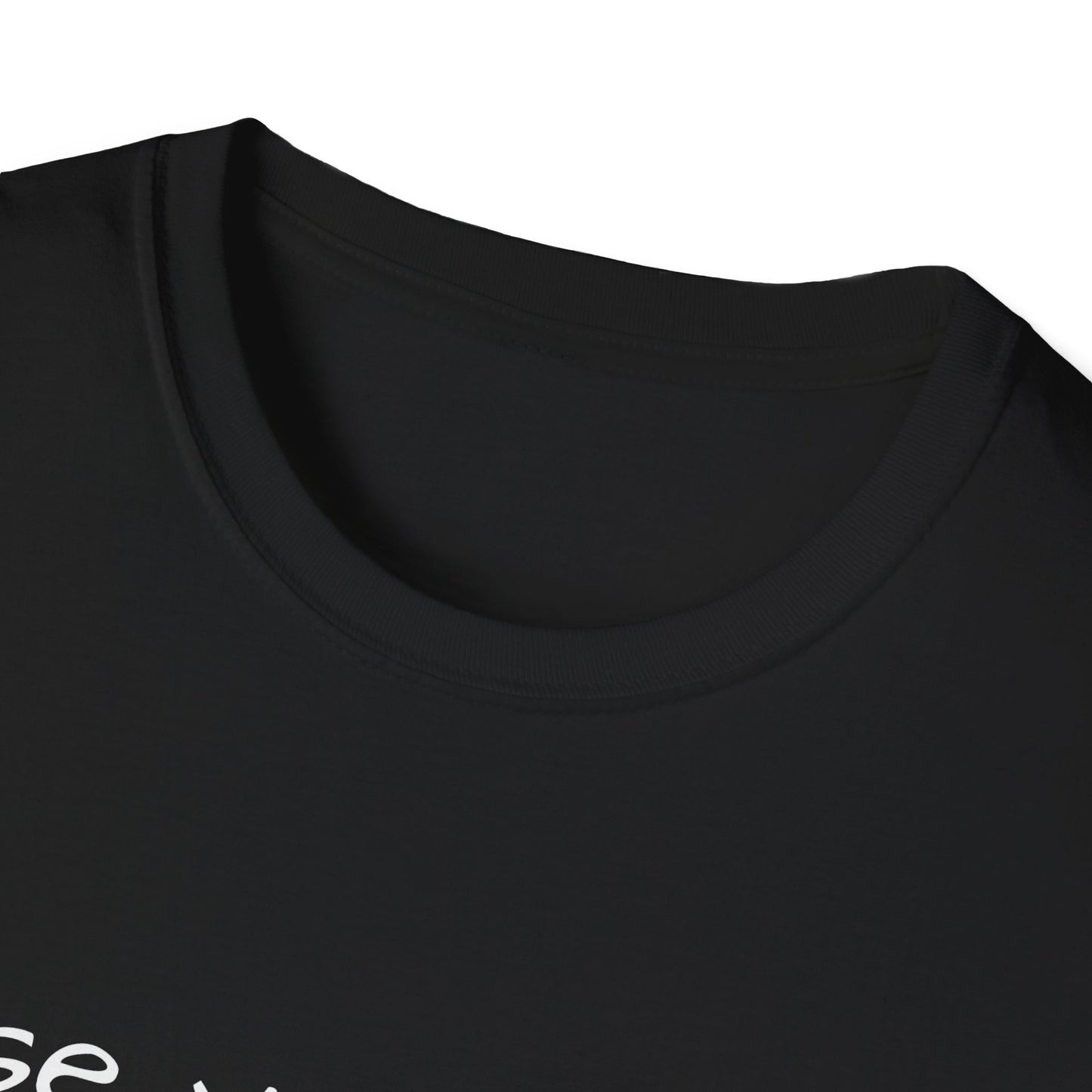Unisex Softstyle T-Shirt with Inspirational quote, Casual Tee for Everyday Wear